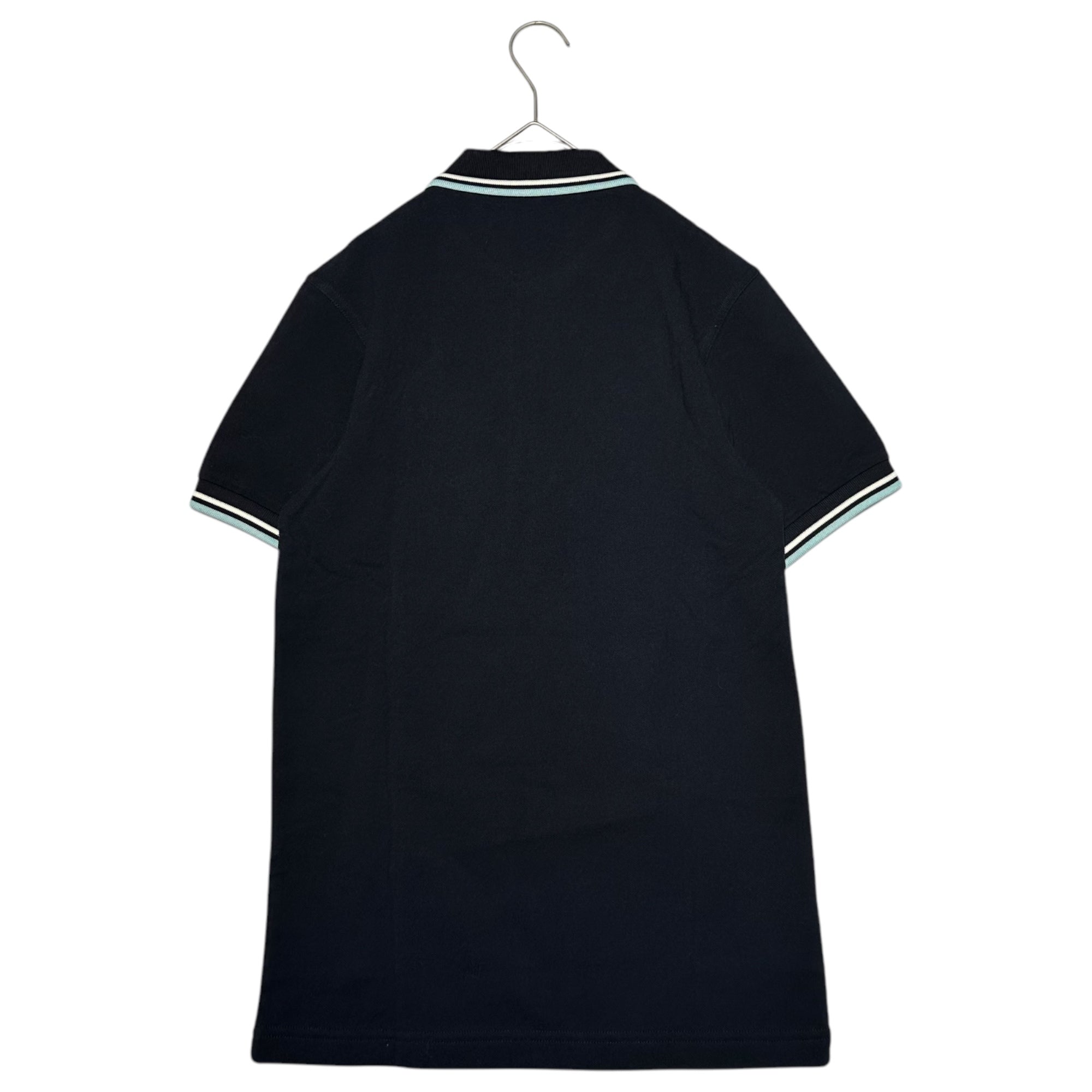 FRED PERRY(フレッドペリー) Pique logo embroidery polo shirt 鹿の子 ロゴ刺繍 ポロシャツ M1200 XS ネイビー