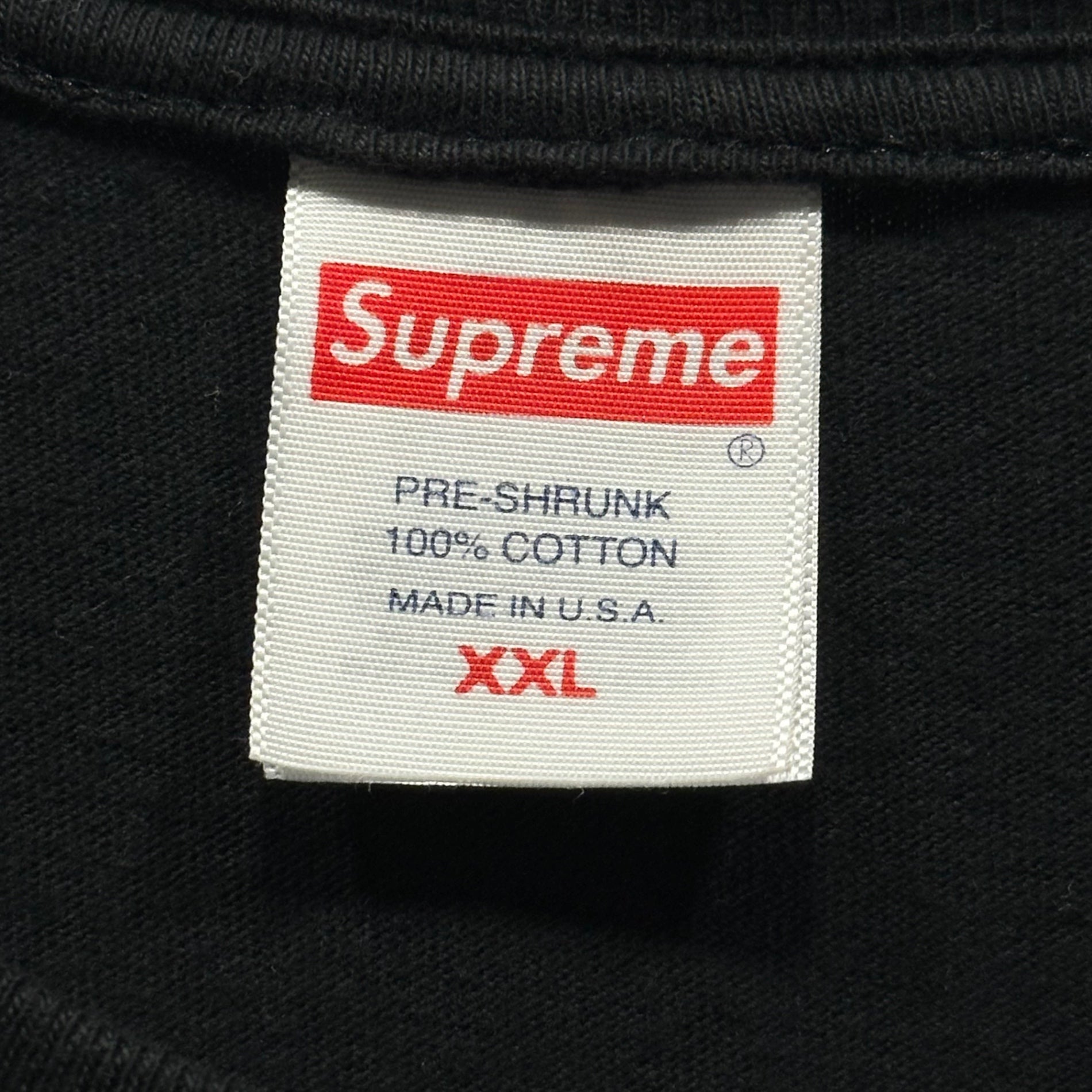 SUPREME(シュプリーム) 24SS Varsity Tee バーシティ Tシャツ  XXL ブラック