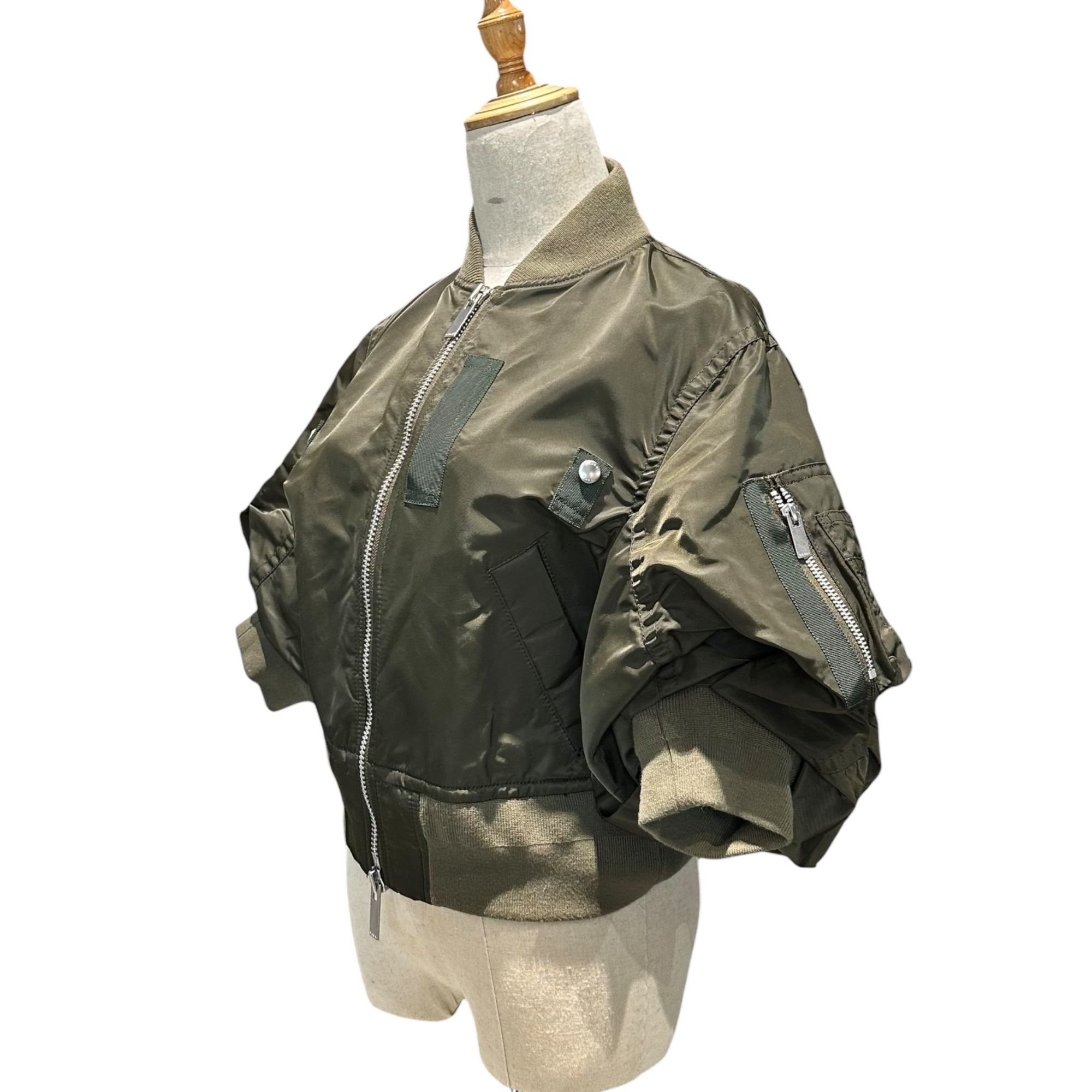 sacai(サカイ) 22SS Nylon Twill Short Bomber Jacket ナイロンツイル