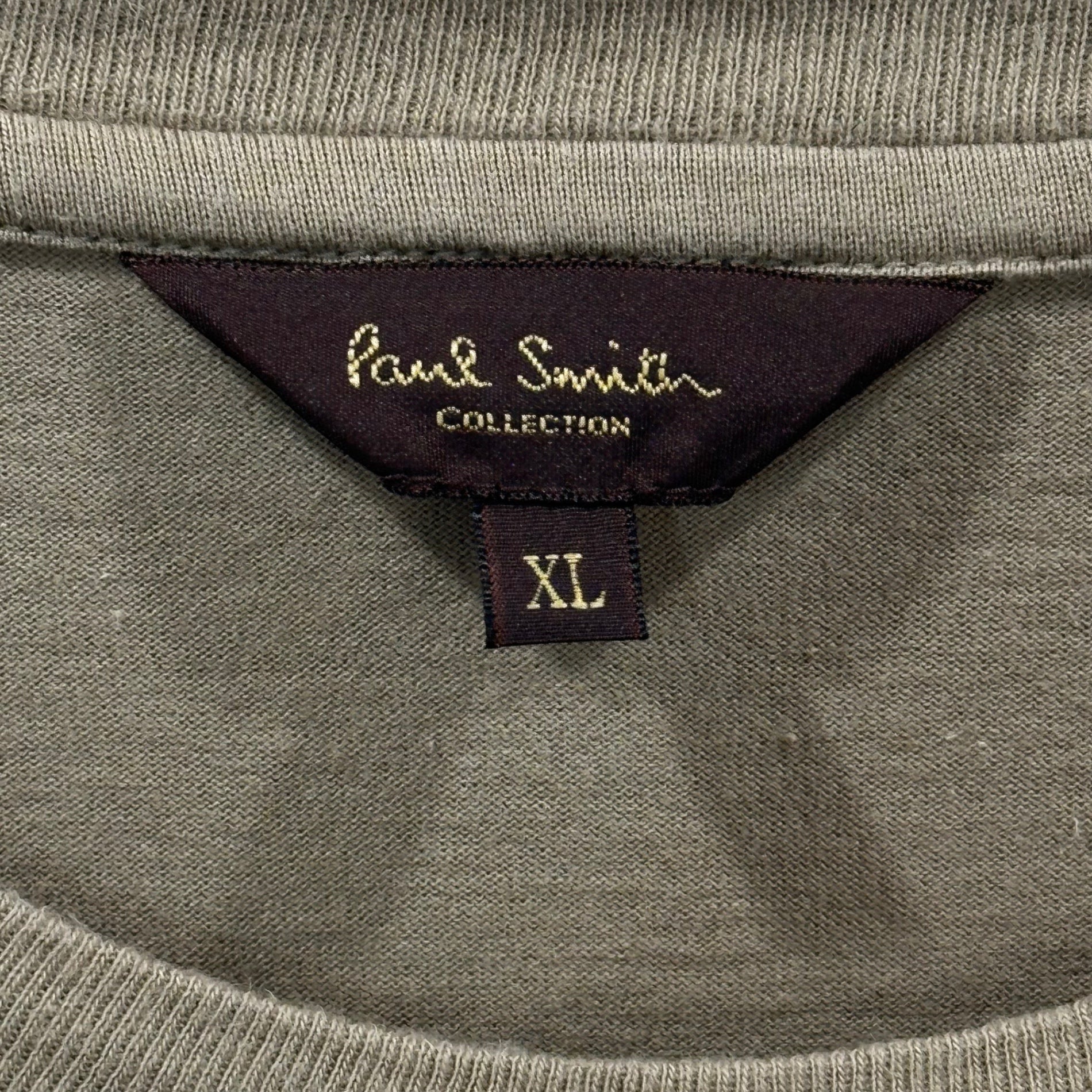PAUL SMITH COLLECTION(ポールスミスコレクション) Manner House Scribbles Embroidery T-Shirt マナー ハウス スクリブルズ エンブロイダリー  Tシャツ 144311 300 Xl ベージュ 参考定価¥26,400