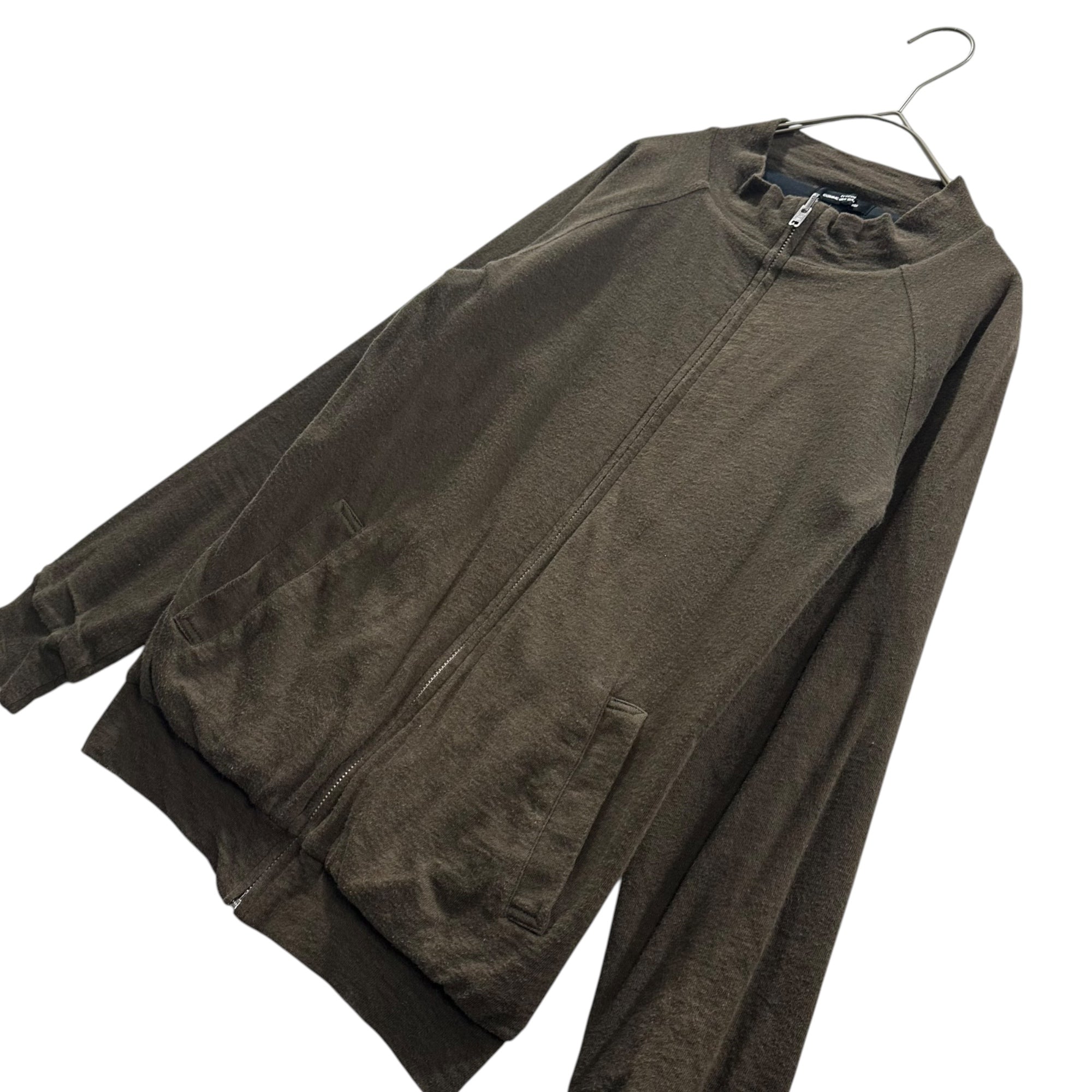 tricot COMME des GARCONS(トリココムデギャルソン) 03AW C/W Track Jacket コットン ウール トラック ジャケット TL-T015 表記無(M程度) オリーブ