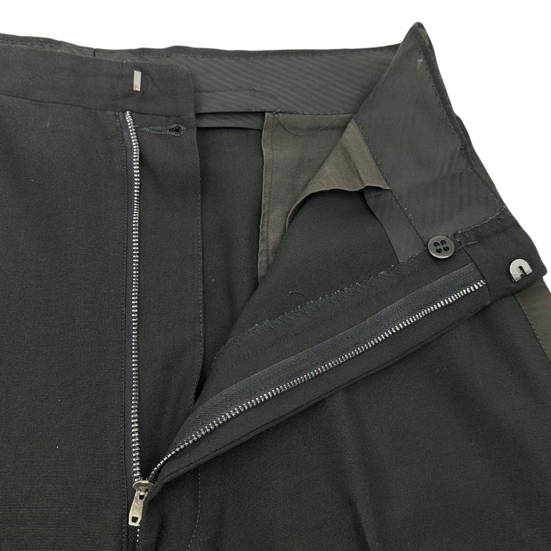 VINTAGE(ヴィンテージ) 60~70's Vintage Slacks Pants ヴィンテージ スラックス パンツ ブラック アルミCONMARジッパー