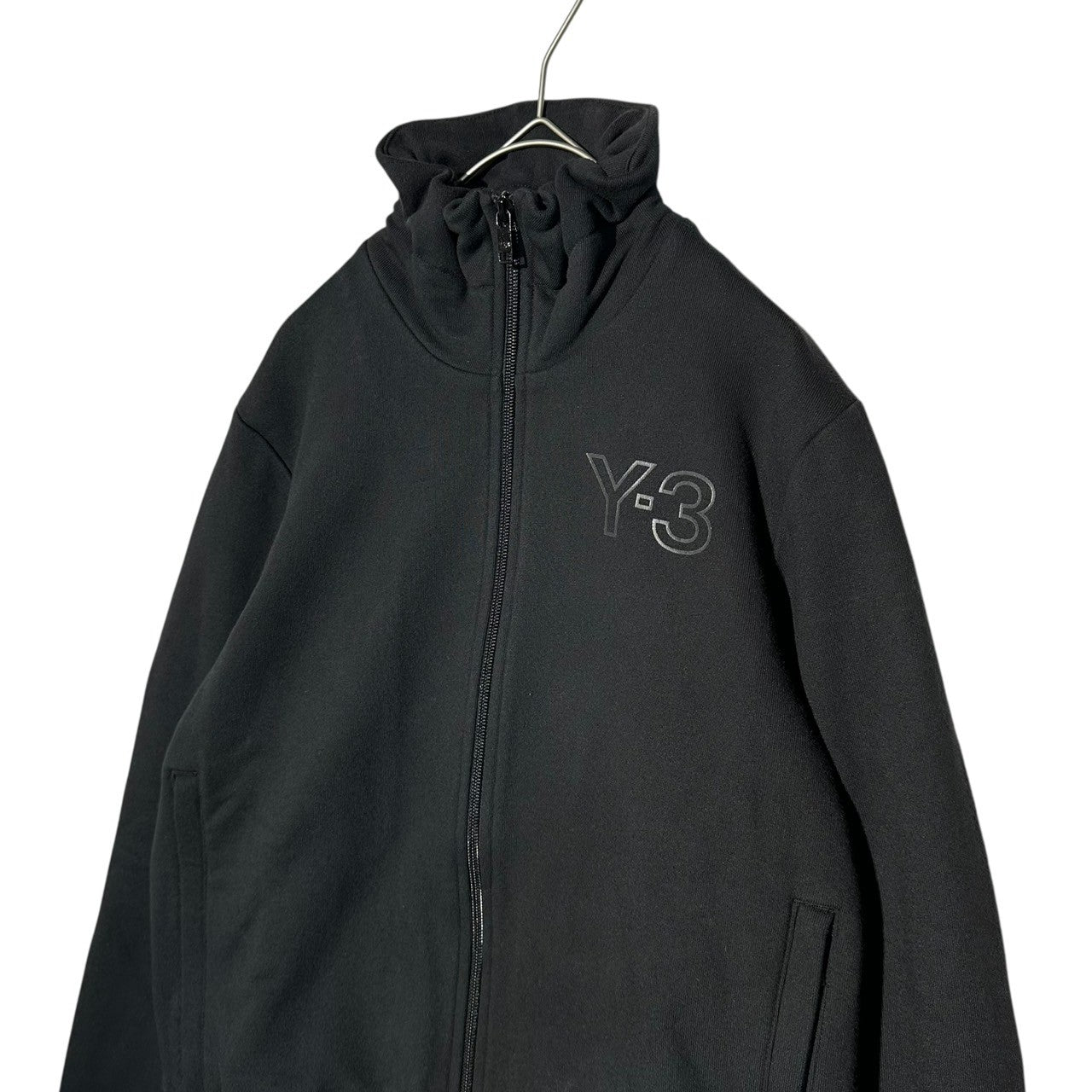 Y-3(ワイスリー) Logo Print Back Lace-Up Track Jacket ロゴ プリント バック レースアップ トラック ジャケット M ブラック