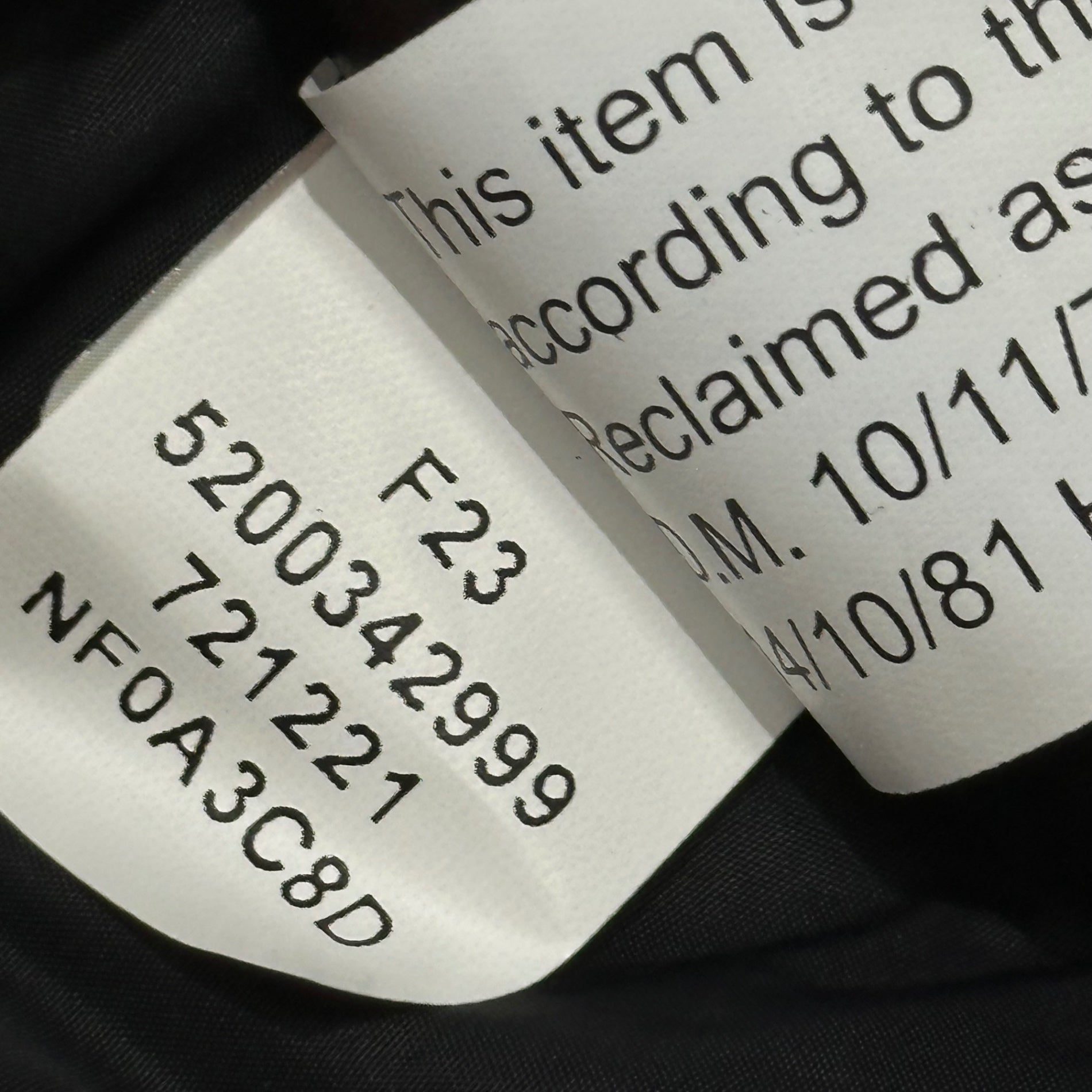 THE NORTH FACE(ノースフェイス) 1996 RETRO NUPTSE JACKET レトロ ヌプシ ダウン ジャケット NF0A3C8D M ネイビー
