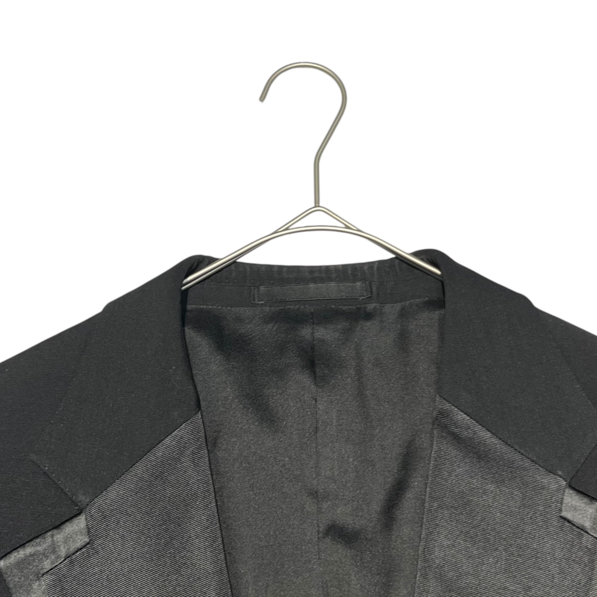 GUCCI(グッチ) Wool Mohair Satin Lapel Tuxedo Setup ウール モヘア サテンラペル タキシード 121343.Z9020 52(XL程度) ブラック スーツ ジャケット スラックス