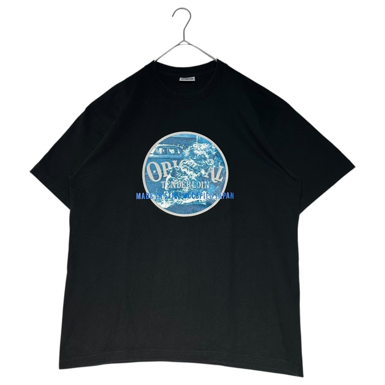 TENDERLOIN(テンダーロイン) 18SS TEE TQD グラフィック プリント Tシャツ 車 XL ブラック PRO CLUB