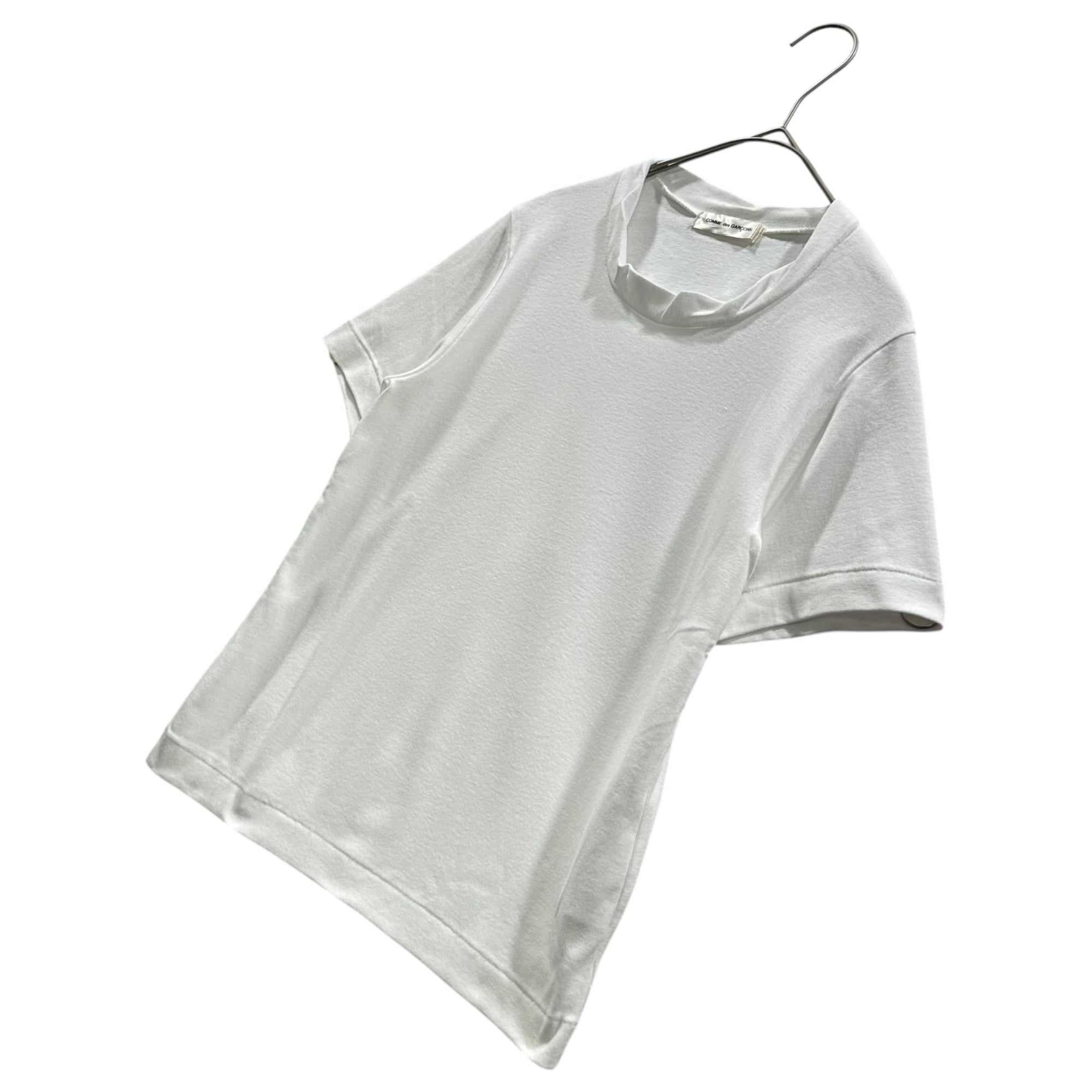 COMME des GARCONS(コムデギャルソン) 1997AW S/S twist-neck T-shirt ツイスト ネック 半袖 カットソー GT-100520 表記無(XS程度) ホワイト AD1997 90's 90年代