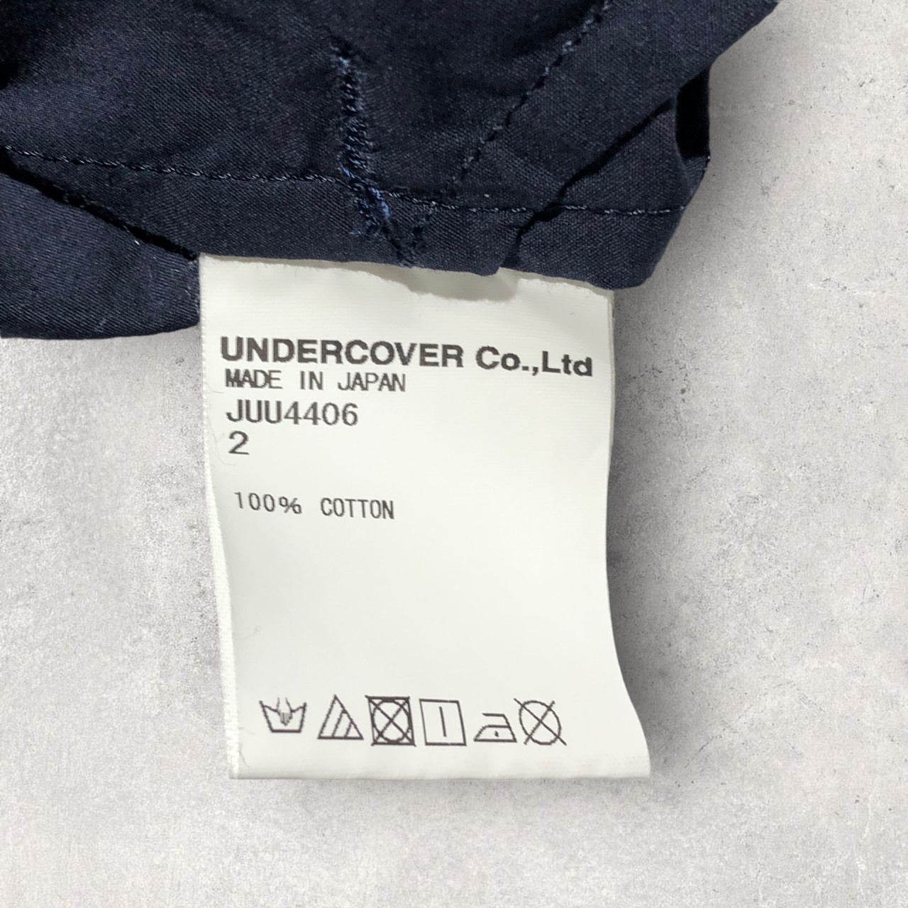 JohnUNDERCOVER(ジョンアンダーカバー) スリーピングシャツ JUU4406 2(Mサイズ程度) ネイビー