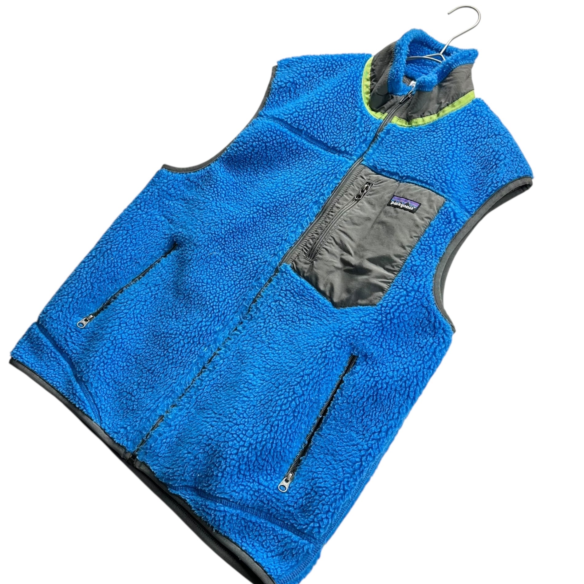 Patagonia(パタゴニア) 11's Classic Retro-X Fleece Vest クラシックレトロ エックス フリース ベスト 23047FA11 M ブルー