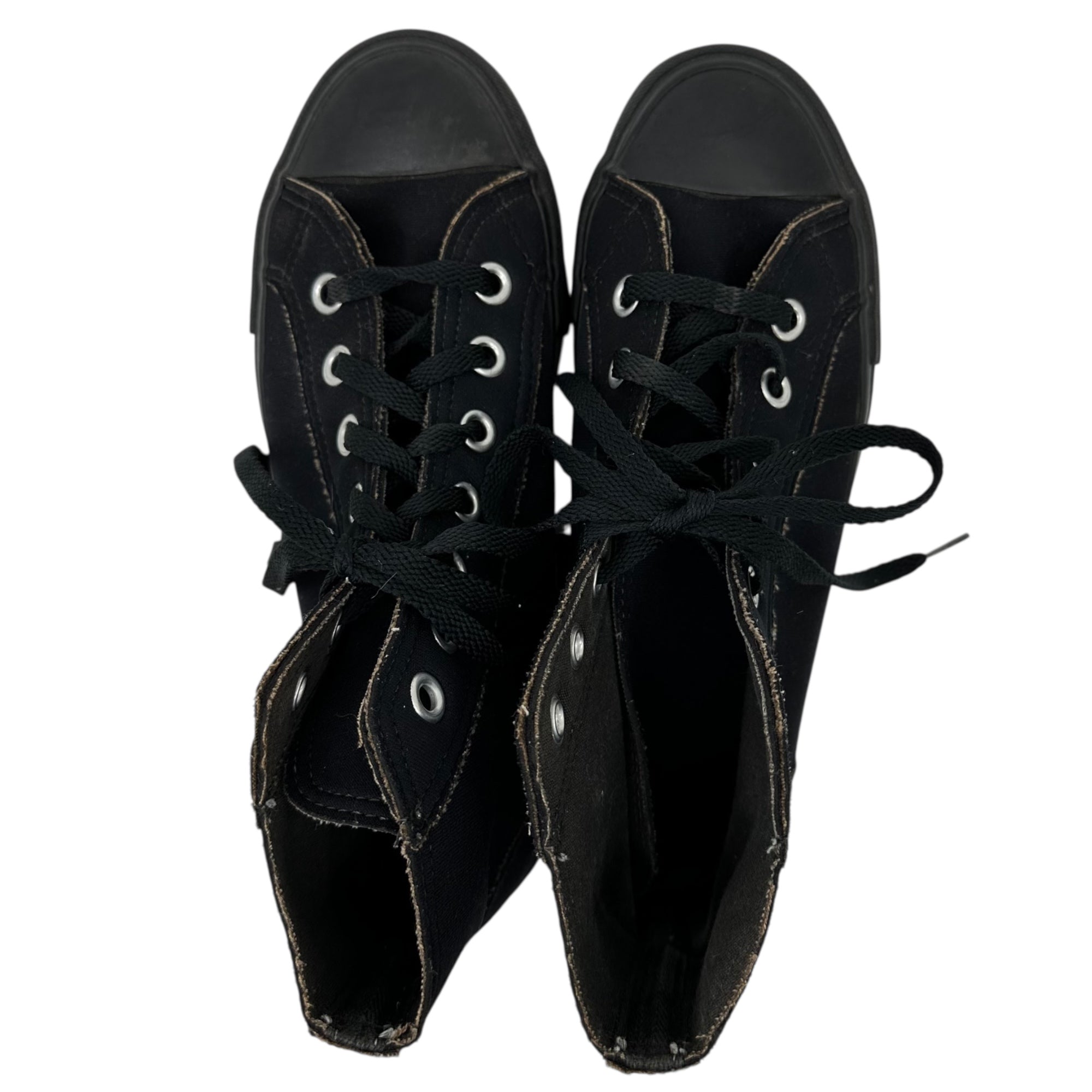 Y's(ワイズ) Bonding High Cut Sneakers ボンディング ハイカット スニーカー JM05A L(24.0~24.5cm程度) ブラック