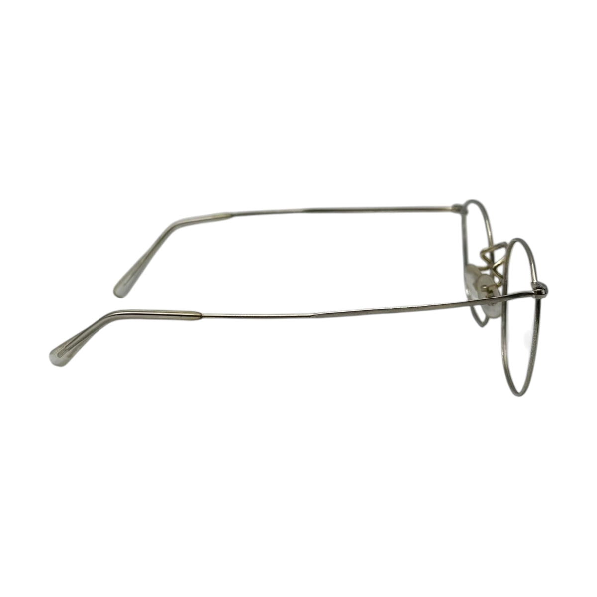 SAVILE ROW(サヴィル ロウ) 1970’s 14KT metal frame glasses GF メタル フレーム メガネ シルバー 眼鏡 70年代 ヴィンテージ