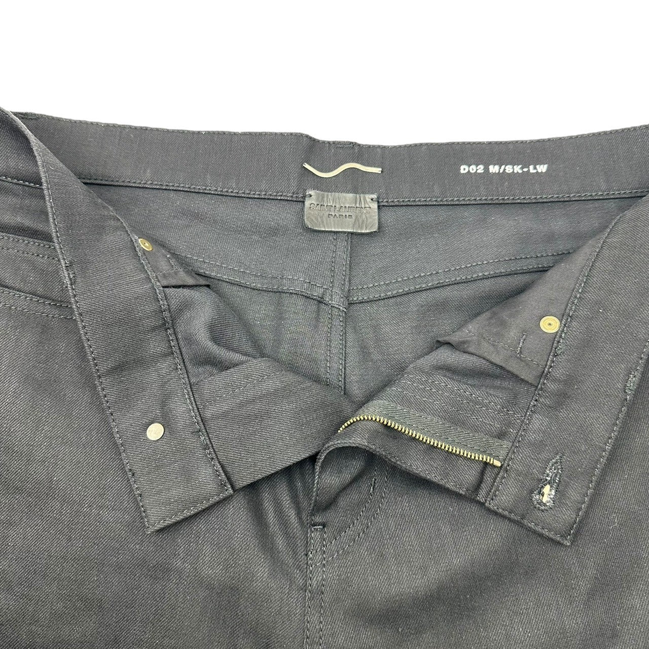 SAINT LAURENT(サンローラン) 17SS Black Skinny Denim Pants