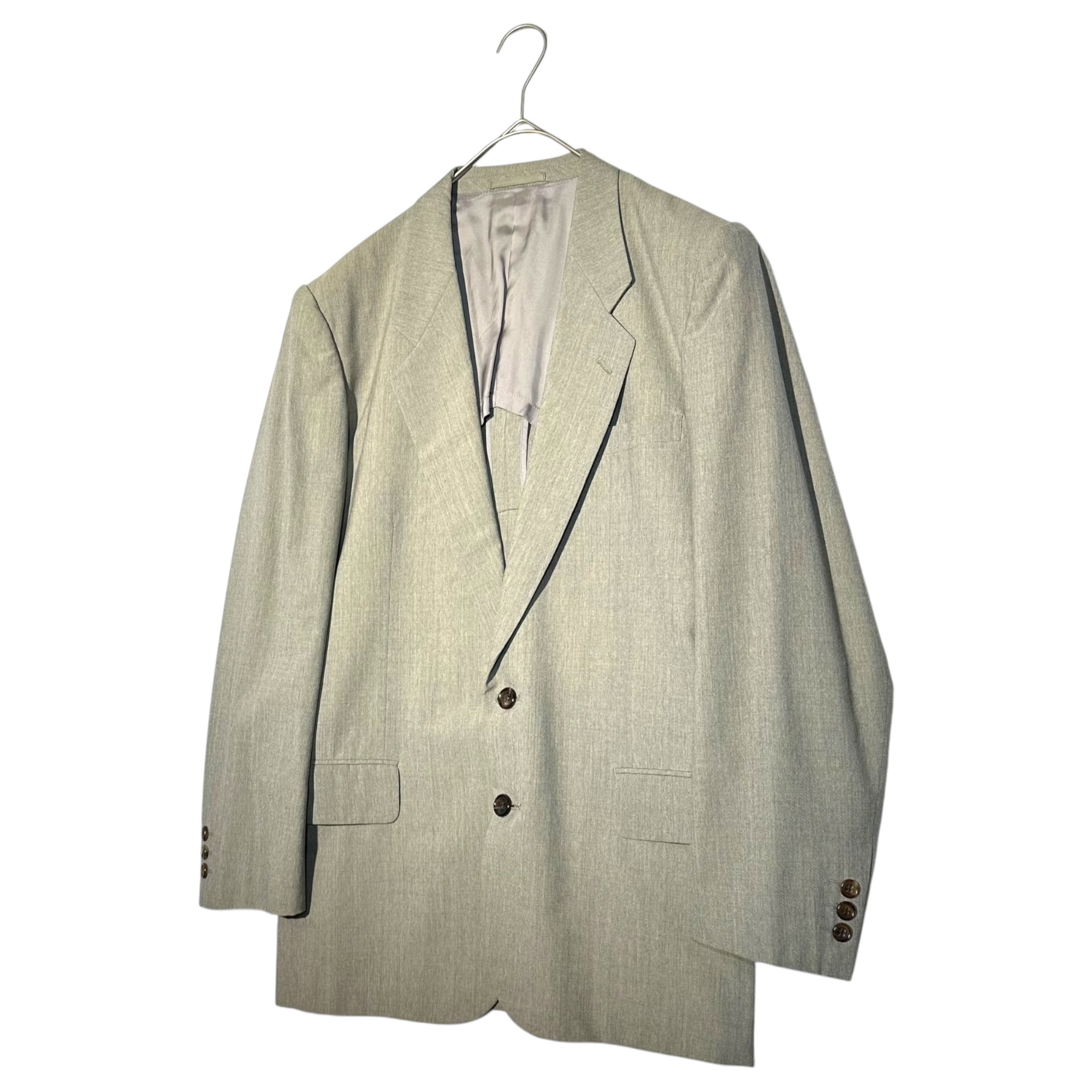 COMME des GARCONS HOMME(コムデギャルソンオム) 90's 2B Wool Tailored Jacket 2B ウール テーラード ジャケット HS-02008 M グレー AD1992 田中オム 田中啓一デザイン期