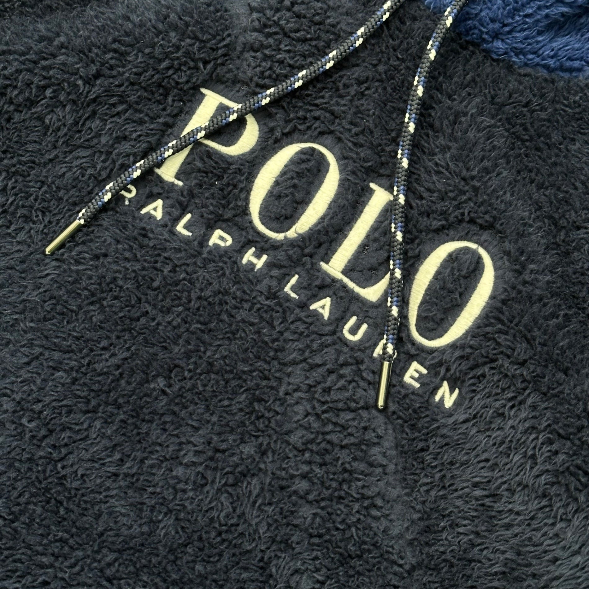 ボアフリースパーカー　ポロラルフローレン　紺 POLO RALPH LAUREN（ポロ・ラルフローレン） ポロ ラルフ・ローレン