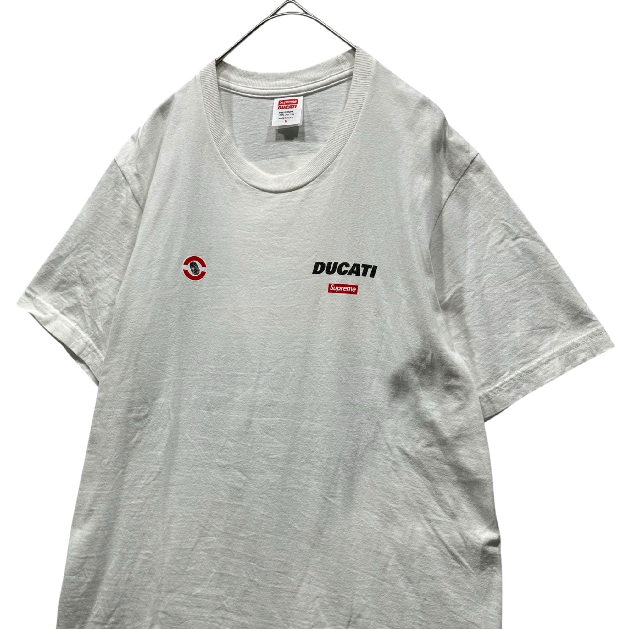 SUPREME(シュプリーム) 24SS Ducati Logos Tee ドゥカティ ロゴ Tシャツ S ホワイト