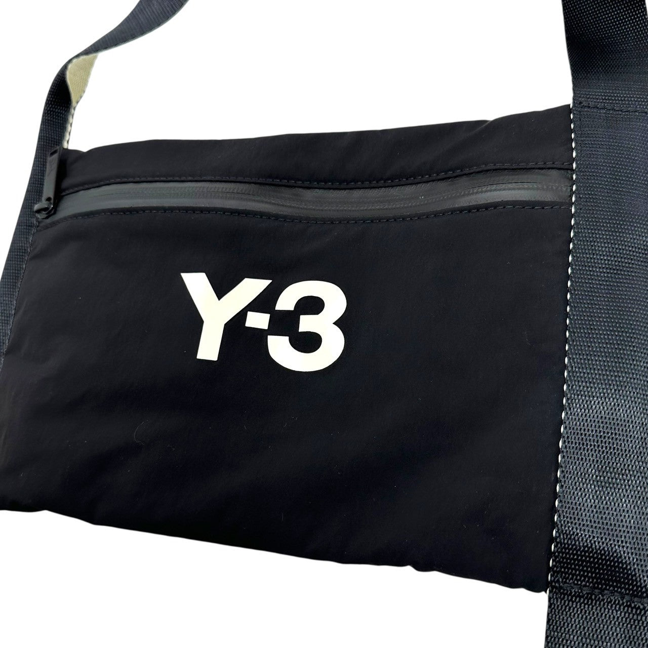 Y-3(ワイスリー) Logo Nylon Shoulder Bag ロゴ ナイロン ショルダー バッグ GK2015 ブラック