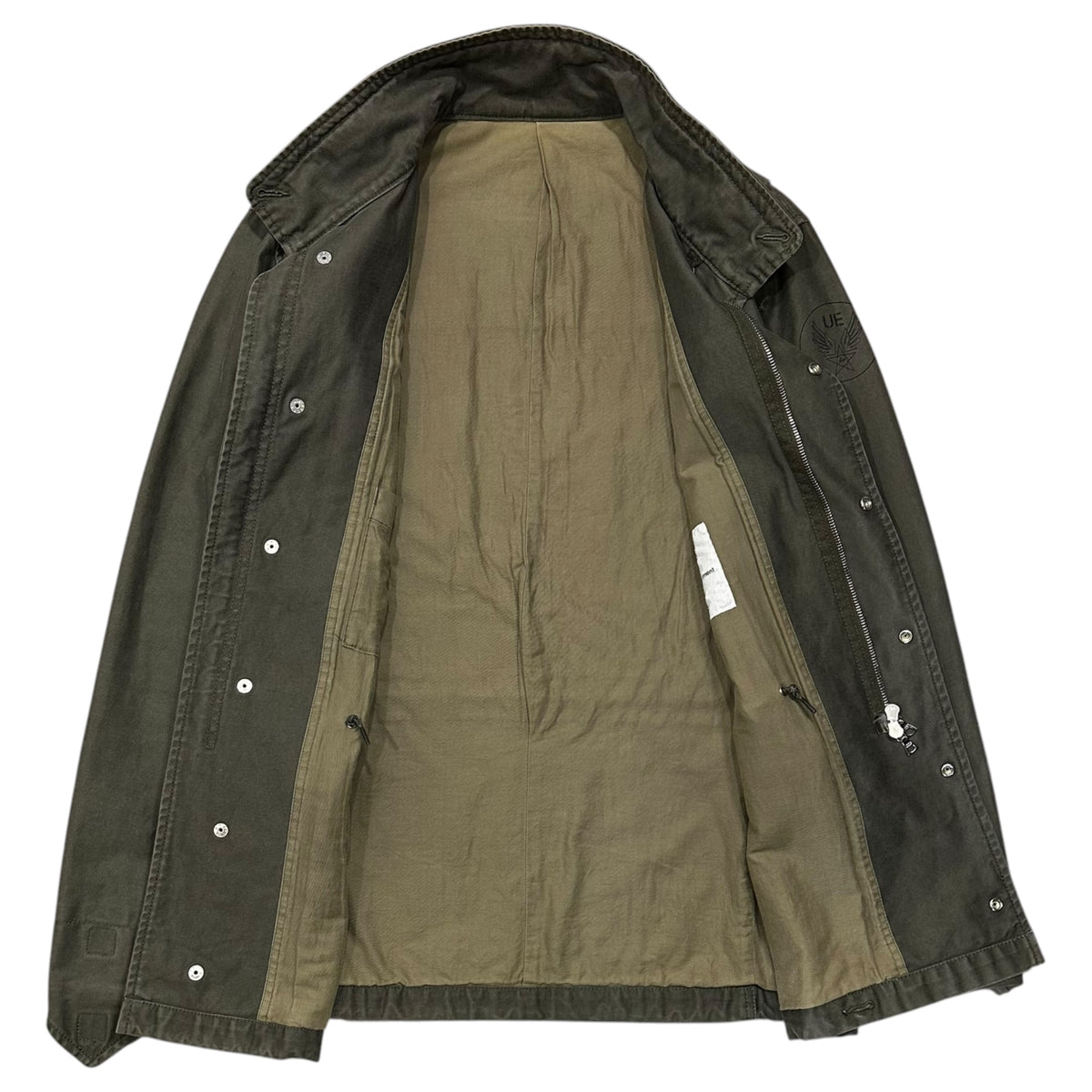 uniform experiment(ユニフォームエクスペリメント) 2010SS US Navy Homage Jacket 軍 オマージュ ジャケット UE-101032 M セージグリーン ミリタリー