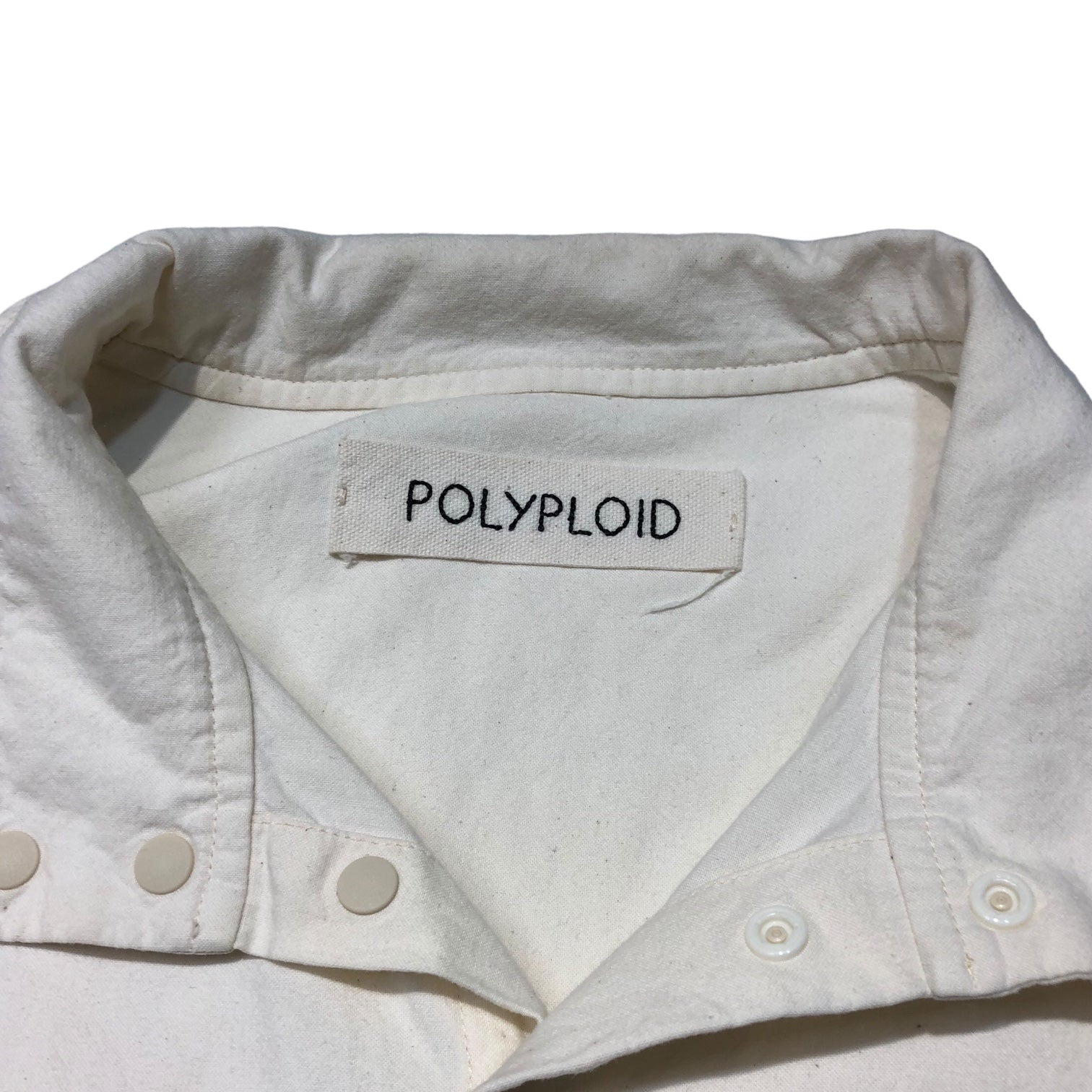 POLYPLOID(ポリプロイド) 19SS SNAP T PULLOVER TYPE A 19SS-04-A 3(L) オフホワイト 参考定価41,040円(税込)