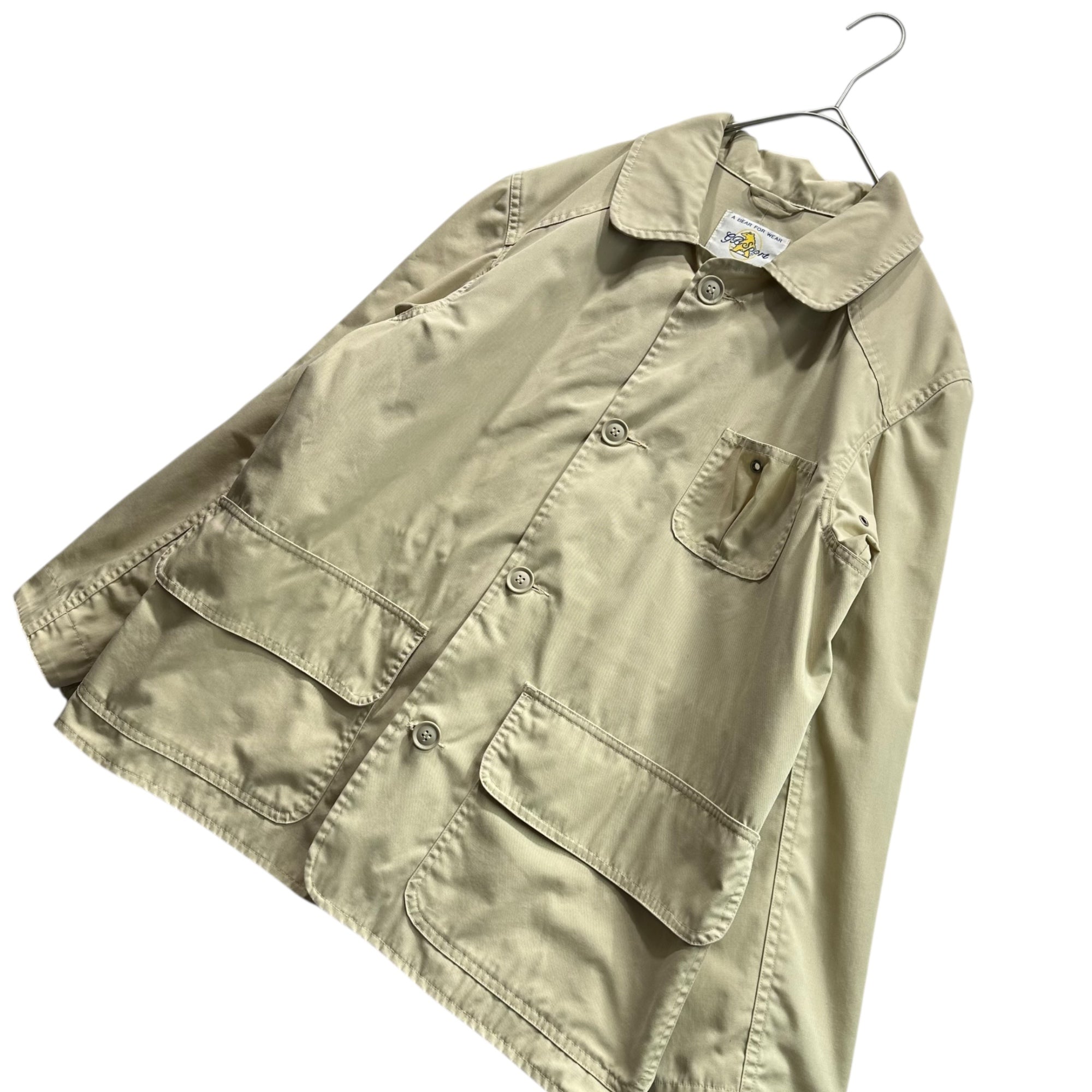 GBSPORT for SHIPS(ジービースポーツ × シップス) Cotton L/S Work Jacket コットン 長袖 ワークジャケット S ベージュ