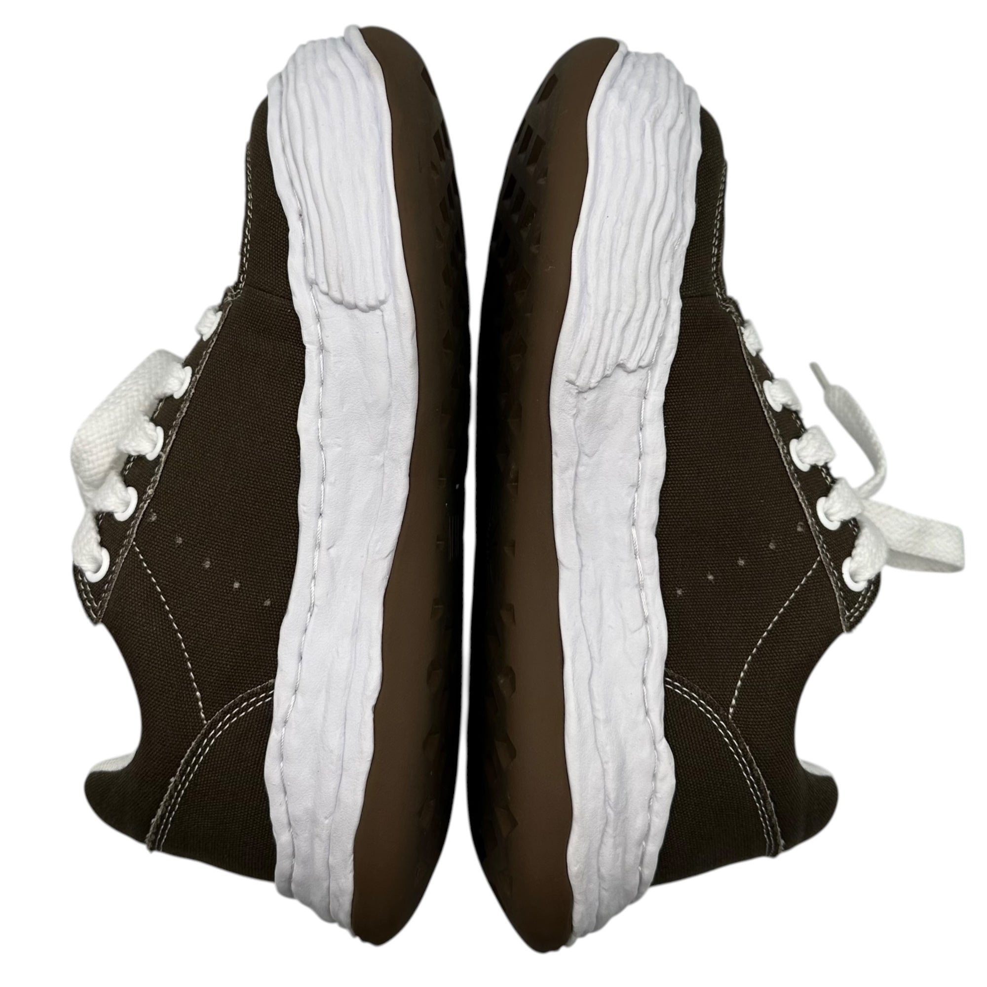Maison MIHARA YASUHIRO(メゾンミハラヤスヒロ) 25AW Oliver Sneakers オリバー スニーカー キャンバス ローカット  A15FW704-0 43(27.5cm) カーキ