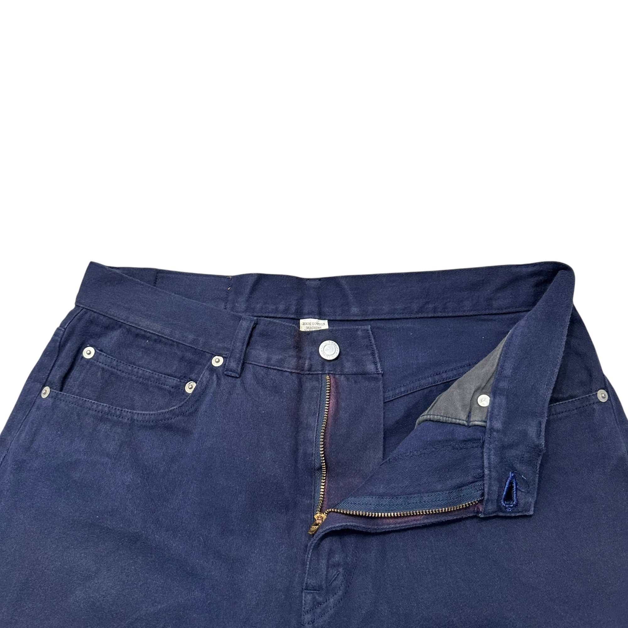 FINESSE(フィネス) 90's Back Pocket Line Chino Work Pants バックポケットライン チノ ワークパンツ 34 ネイビー GOODENOUGH グッドイナフ