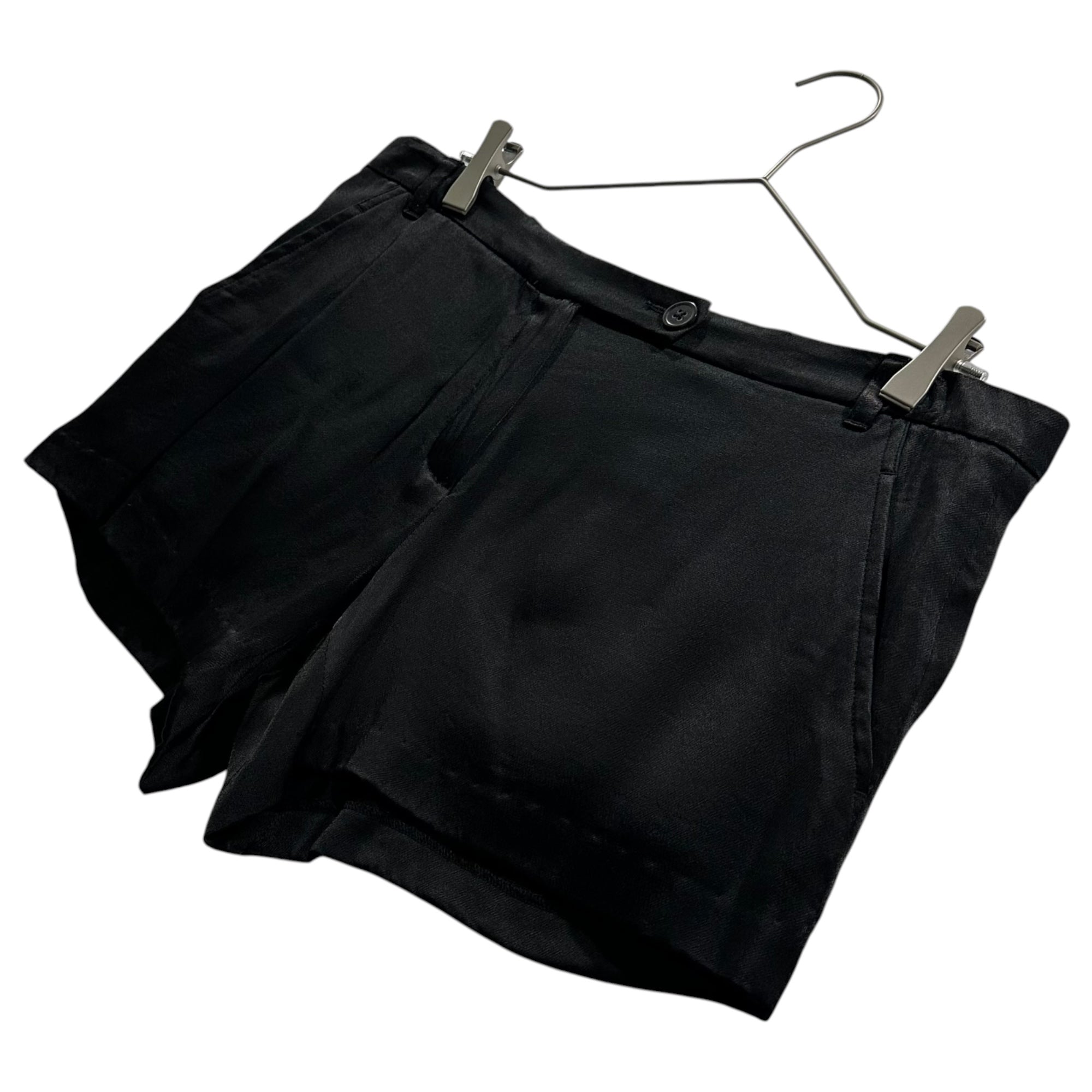 ANN DEMEULEMEESTER(アンドゥムルメステール) archive Short Pants アーカイブ ショート パンツ SAMPLE品 サンプル 38(M程度) ブラック