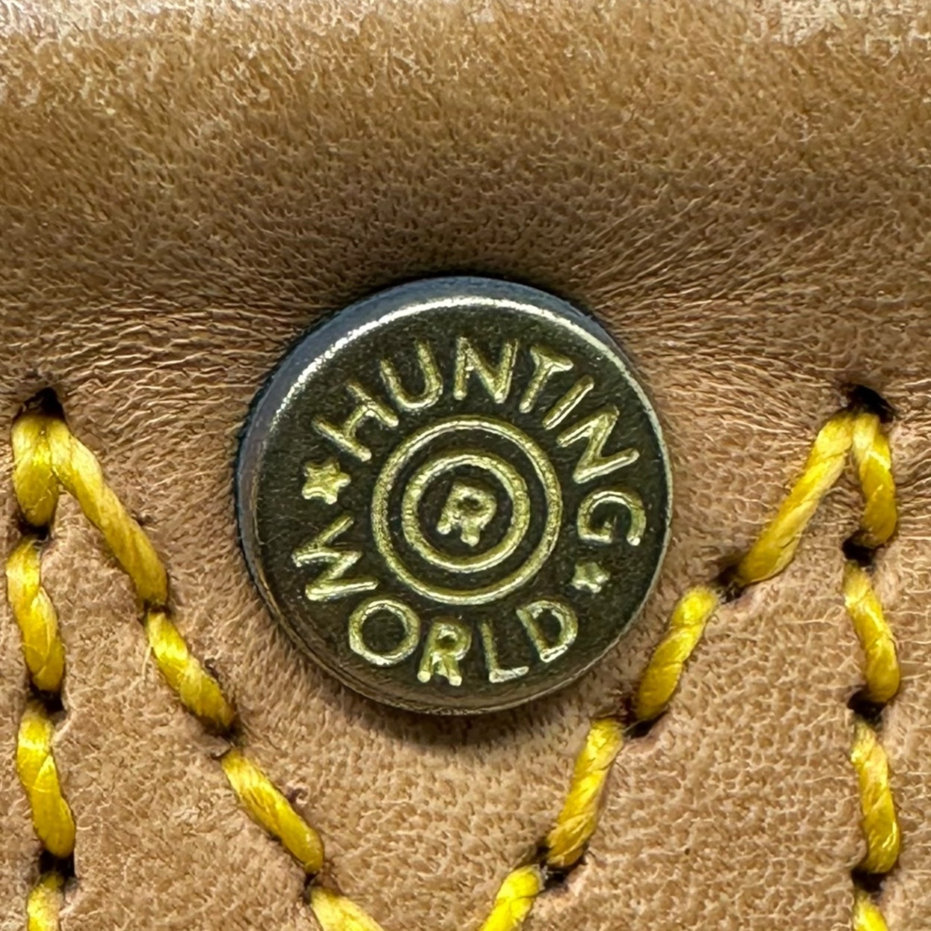 HUNTING WORLD(ハンティングワールド) 2WAY Batchu Cross Boston Bag 2WAY バチュークロス ゴルフ ボストン バッグ オリーブ×ベージュ レザー ショルダー