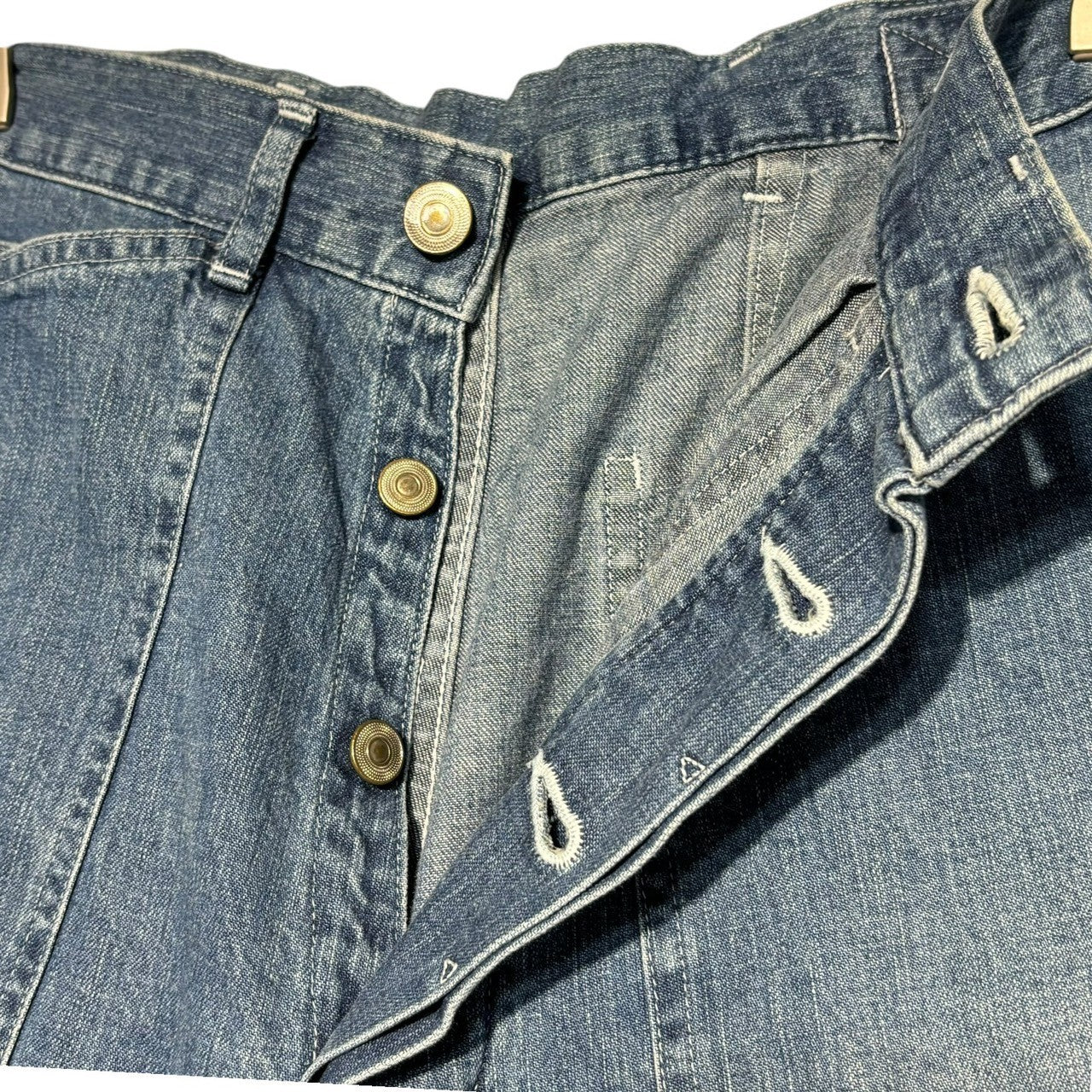 MAATEE&SONS(マーティーアンドサンズ) 24SS MILITARY DENIM ミリタリー デニム パンツ MT4103-0212B 1 インディゴ