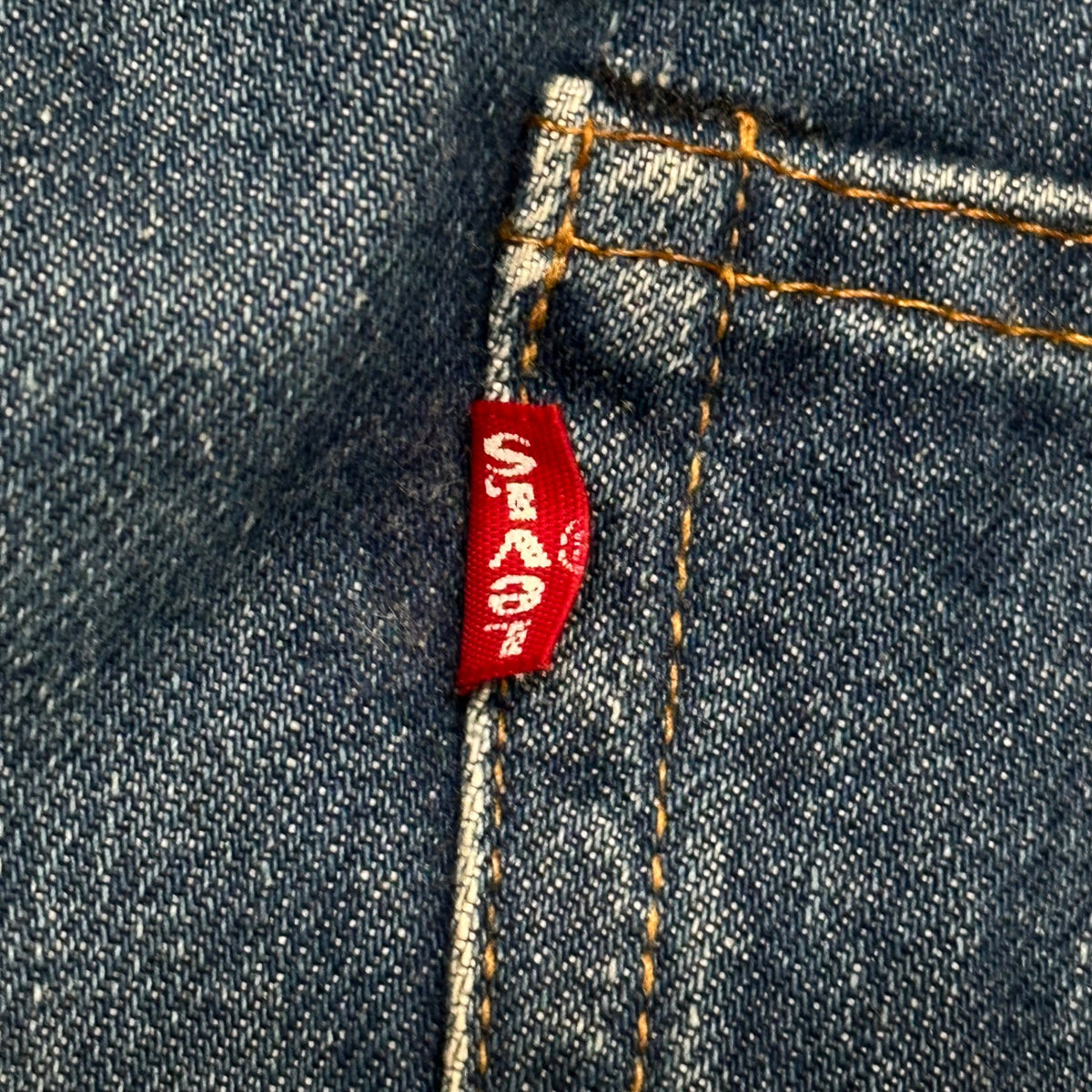 Levi's(リーバイス) 1980’s 80’s 501 late 66 Vintage Denim Pants 66後期 ヴィンテージ デニム パンツ W35(実寸約88cm) インディゴ 80年5月製造 6刻印 セルビッチ ヴィンテージ 収縮8％