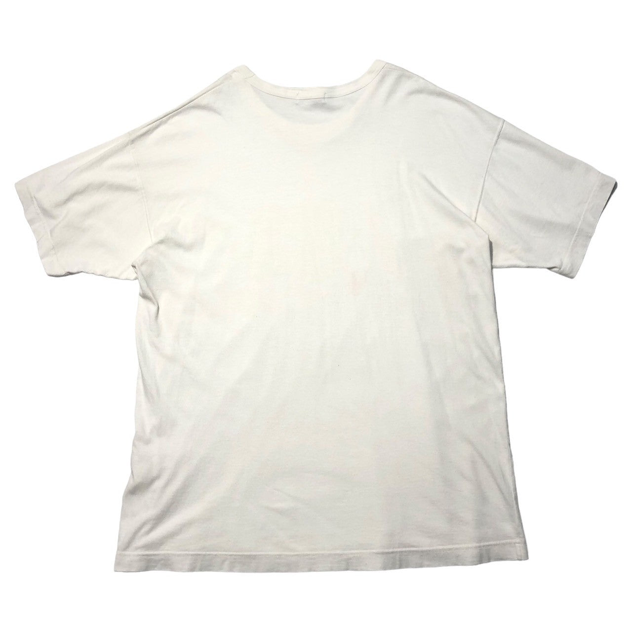COMME des GARCONS HOMME(コムデギャルソンオム) 90'sブランドロゴプリントTシャツ 表記なし(L程度) ホワイト 田中オム