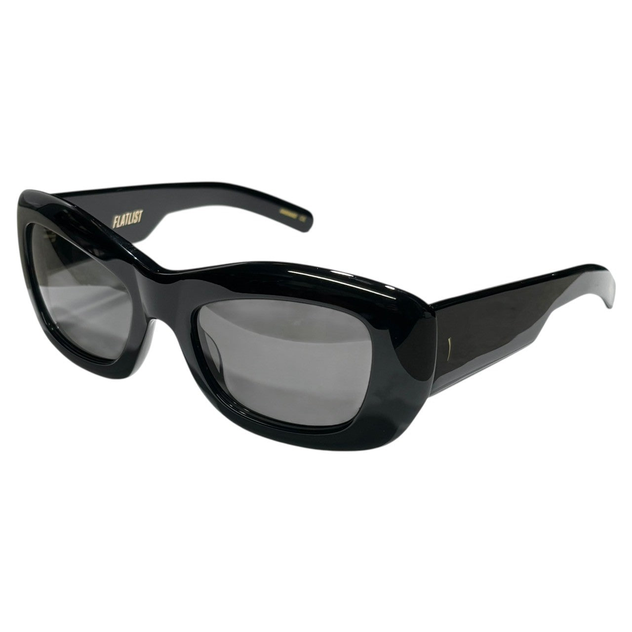 FLATLIST(フラットリスト) INEZ Wide-frame sunglasses ワイド フレーム サングラス 045 FL 001 53-20-140 ブラック KITH等取扱