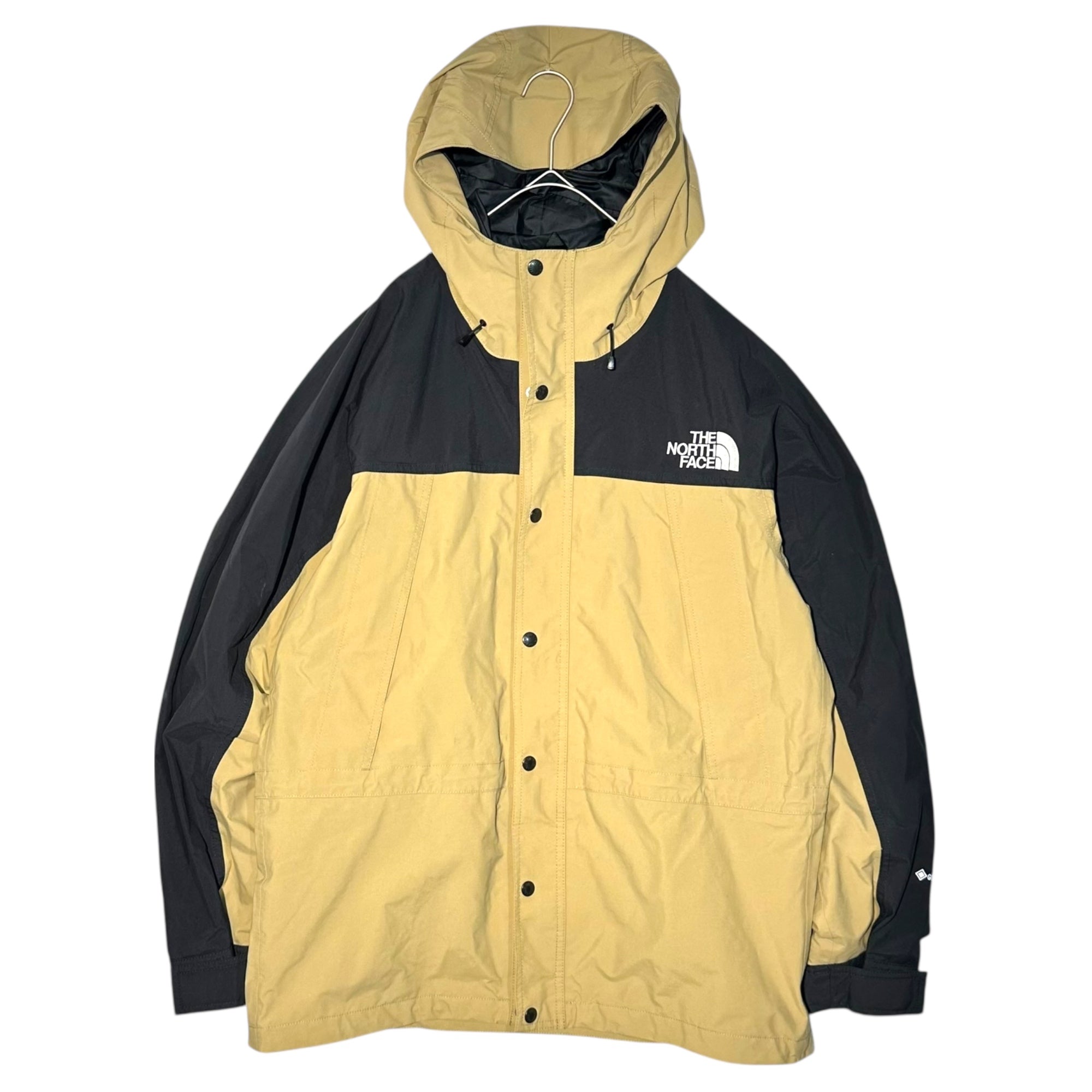 THE NORTH FACE(ノースフェイス) GORE-TEX Mountain Light Jacket ゴアテックス マウンテンライト ジャケット NP62236 XL ベージュ×ブラック
