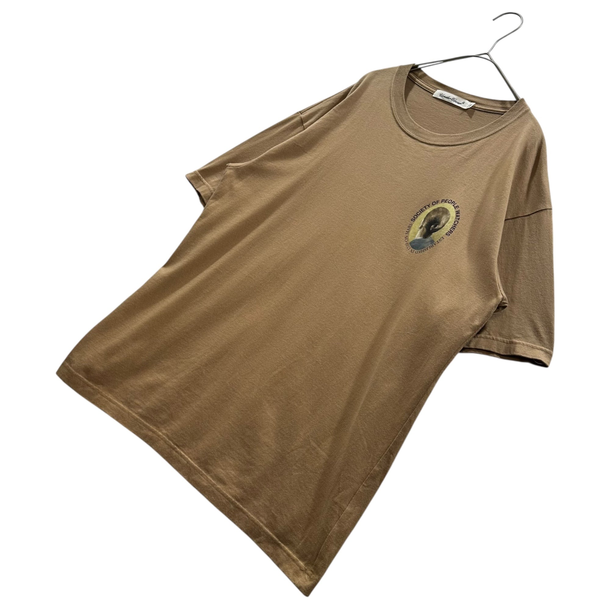 UNDERCOVER(アンダーカバー) 2024AW SOCIETY OF PEOPLE WATCHERS T-Shirt ソサエティ オブ ピープル ウォッチャーズ Tシャツ UC2D2803 2(M程度) ベージュ