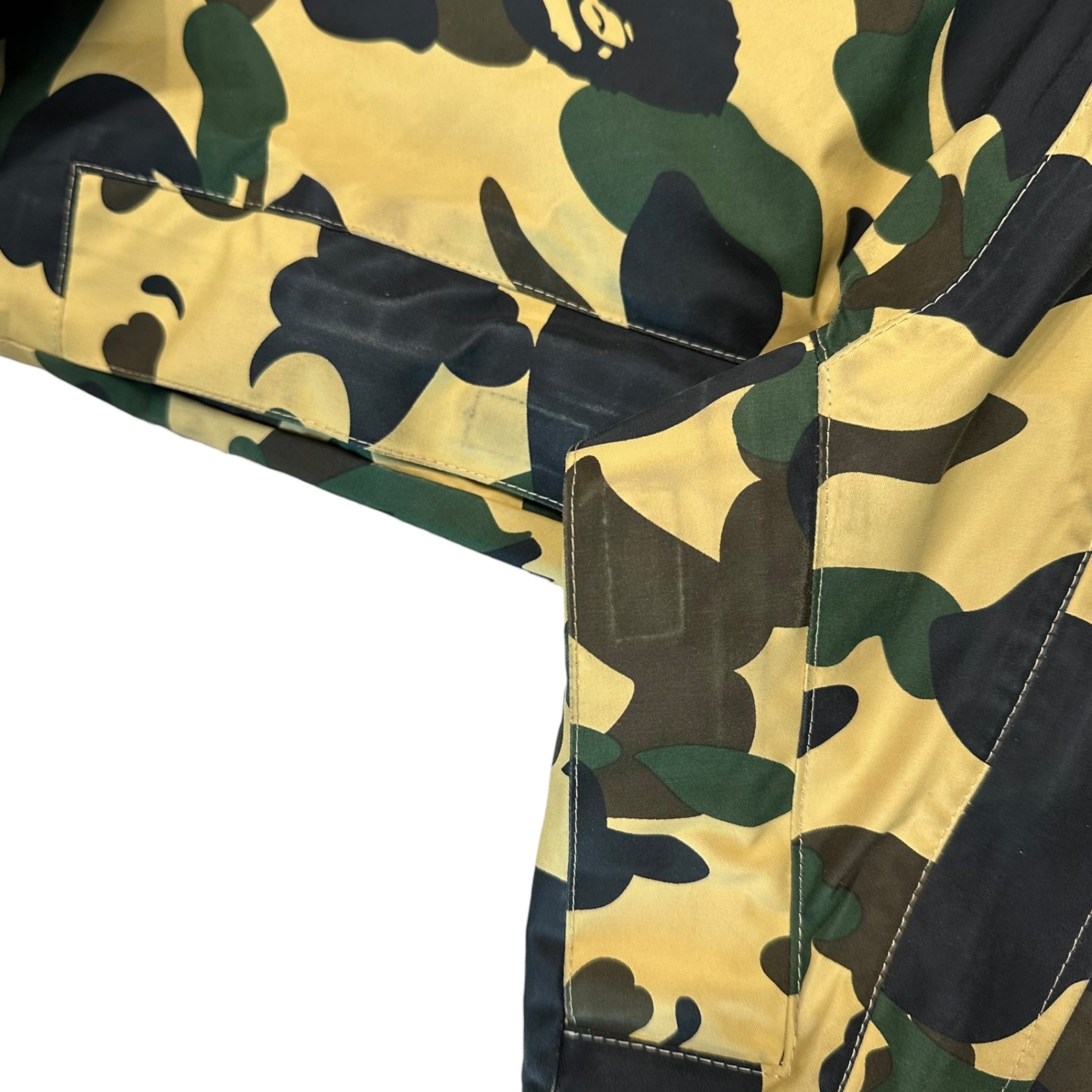 A BATHING APE(アベイシングエイプ) 00's 1ST CAMO SNOWBOARD JACKET ファーストカモ スノボード ジャケット スノボ M カーキ