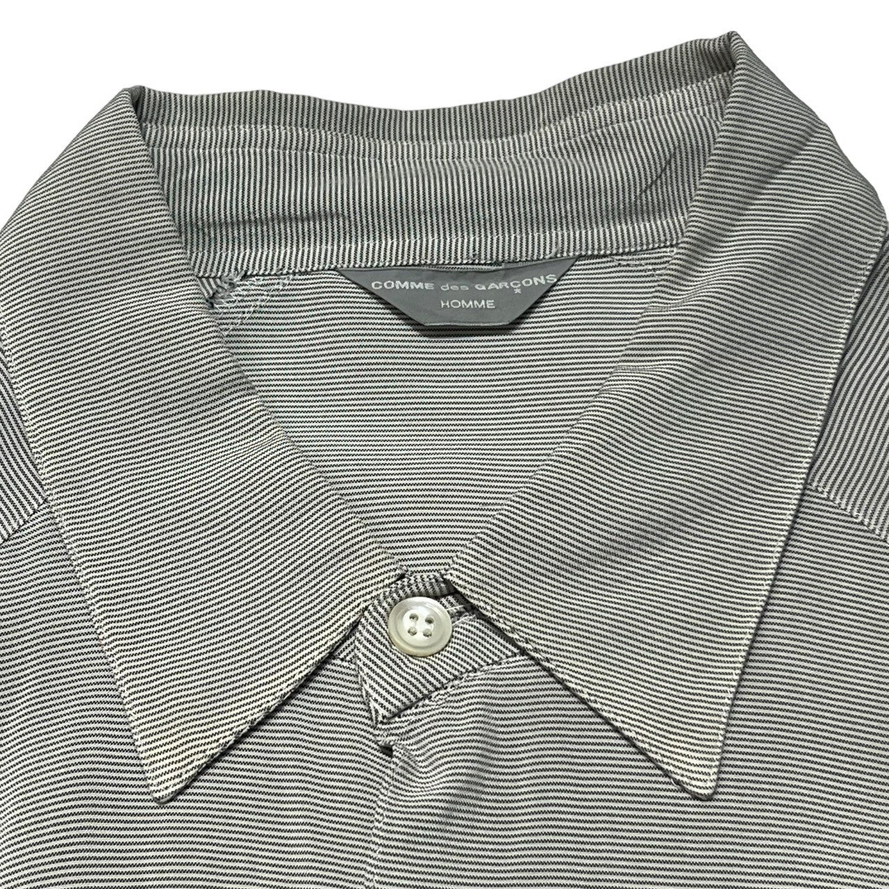 COMME des GARCONS HOMME(コムデギャルソンオム) 80's  raglan sleeve rayon shirt ラグランスリーブレーヨンシャツ HB-050180 XL程度 グレー 本人期