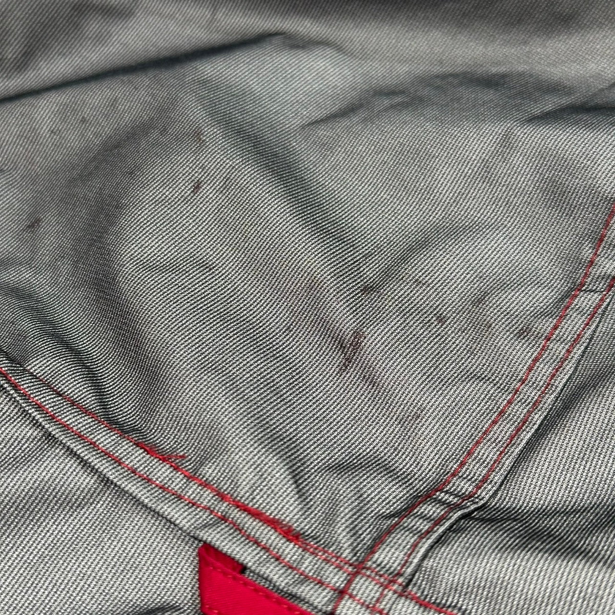 MARITHE FRANCOIS GIRBAUD(マリテフランソワジルボー) Old Double-Nylon Parka オールド ダブル ナイロン パーカー  M7-4658 M レッド