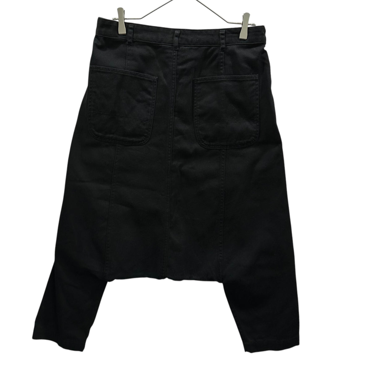COMME des GARCONS COMME des GARCONS(コムデギャルソンコムデギャルソン) 2000's Cotton sarouel pants コットン ペンギン サルエル パンツ RU-P075 S ブラック AD2007
