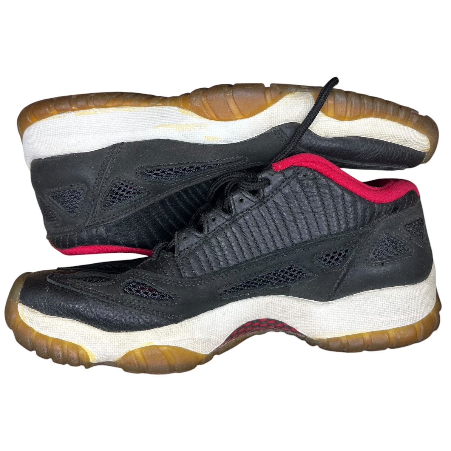 NIKE(ナイキ) 90's 加水分解 AIR JORDAN 5 RETRO ×3点 AIR JORDAN 11 LOW × 1点 計4点セット 136027-001 / 136027-101 / 130270-001 8.5～9(26.5~27cm) 観賞用 コレクション ヴィンテージ スニーカー まとめ