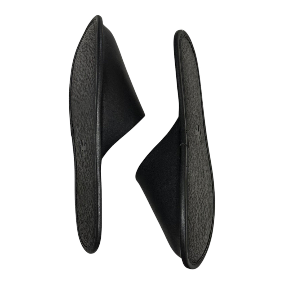 ENFANTS RICHES DÉPRIMÉS(アンファンリッシュデプリメ) Insole Stitching Lether Hotel Slipper インソール ステッチ ワーク レザー ホテル スリッパ サンダル 40 ブラック 稀少アイテム