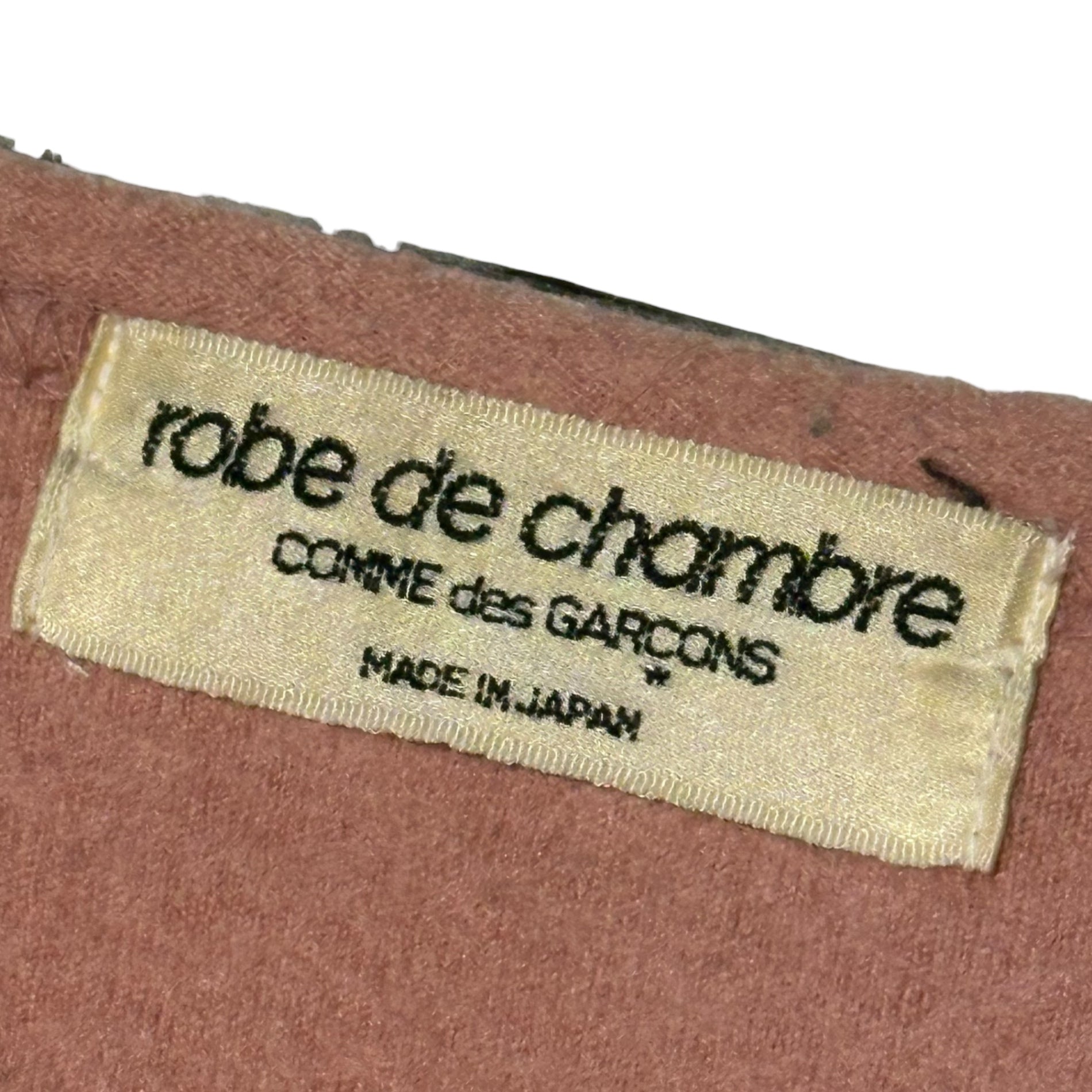 robe de chambre COMME des GARCONS(ローブドシャンブルコムデギャルソン) 96AW Wool Shrunken Wide Silhouette Top ウール 縮絨 ワイド シルエット カットソー RT-040470 FREE ピンク AD1996 男性着用可能
