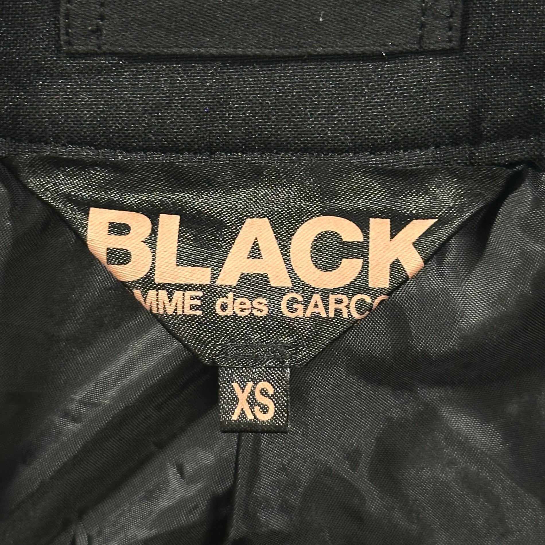 BLACK COMME des GARCONS(ブラックコムデギャルソン) 2021AW Polyester Sleeveless Trench Coat ポリエステル スリーブレス トレンチ コート 1H-J020 XS ブラック AD2021