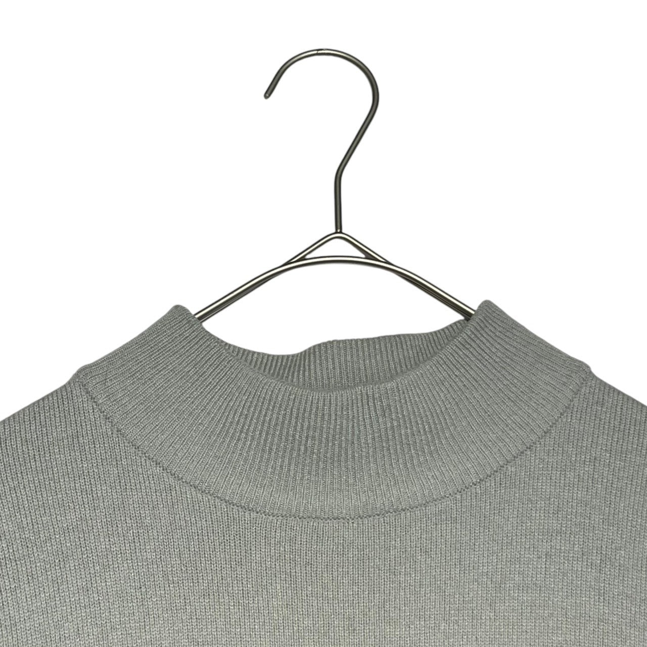 COMME des GARCONS HOMME(コムデギャルソンオム) 90's wool mock neck knit 90年代 ウール モックネック ニット 田中オム 田中啓一 HN-050130 FREE ライトブルー AD1992