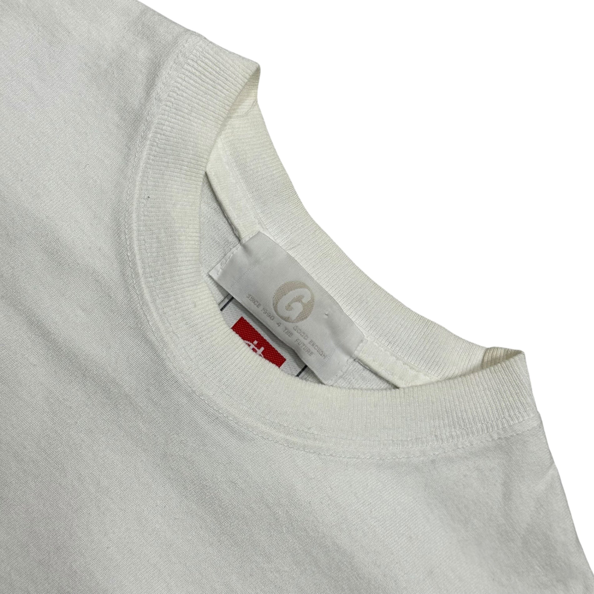 GOODENOUGH UK(グッドイナフユーケー) 90's~00's behind enemy lines Graphic s/s T-shirt グラフィック 半袖 Tシャツ M ホワイト×グリーン