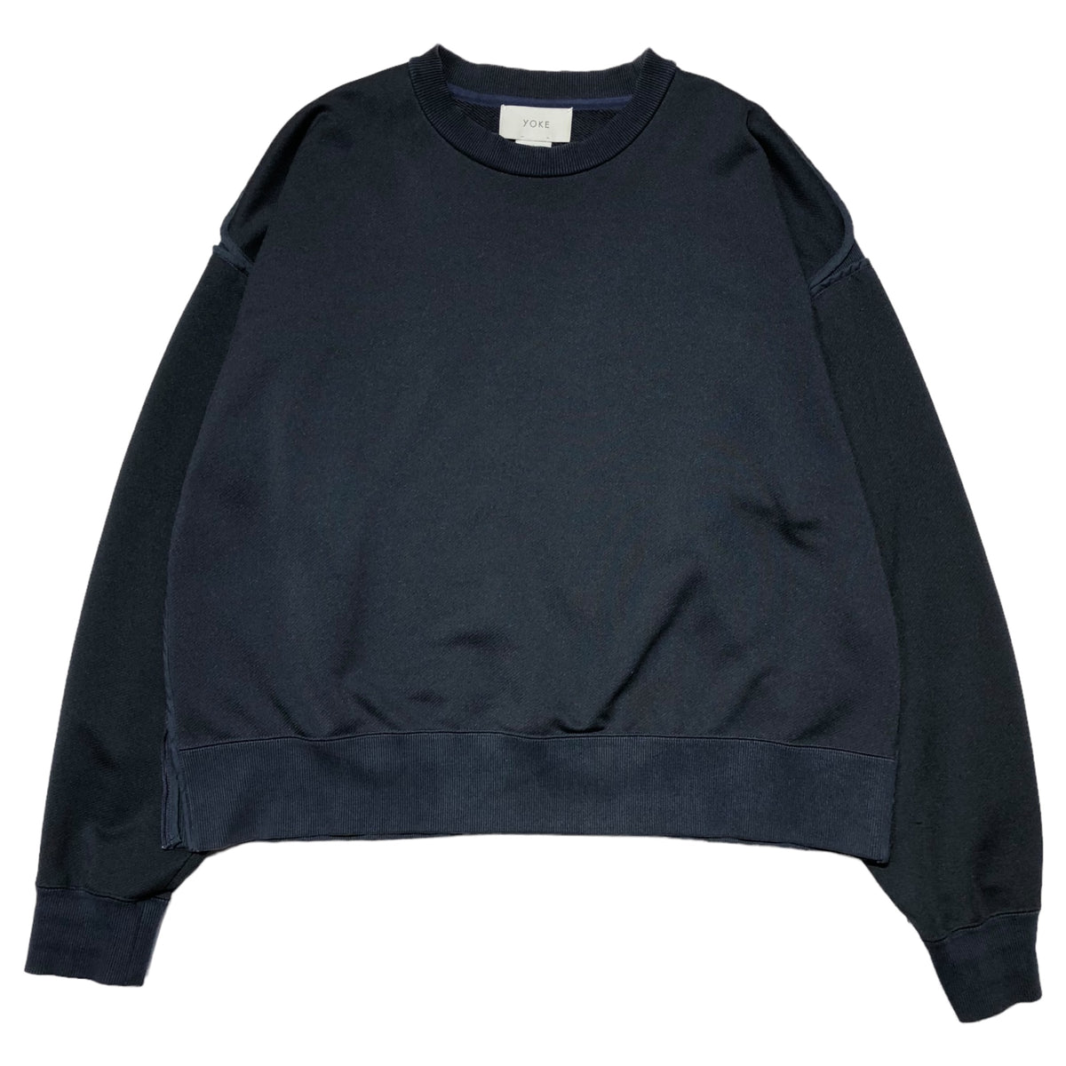 YOKE(ヨーク) Oversized side zip sweatshirts オーバーサイズ サイド  
