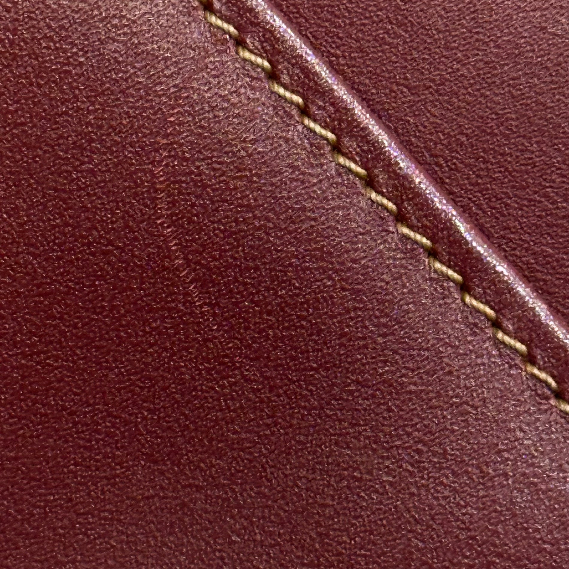Cartier(カルティエ) Must de Cartier Handbag マストライン ハンド バッグ ボルドー