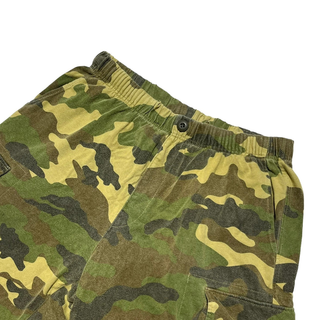 A BATHING APE(アベイシングエイプ) 00's camo sweat cargo shorts カモフラ スウェット カーゴショ