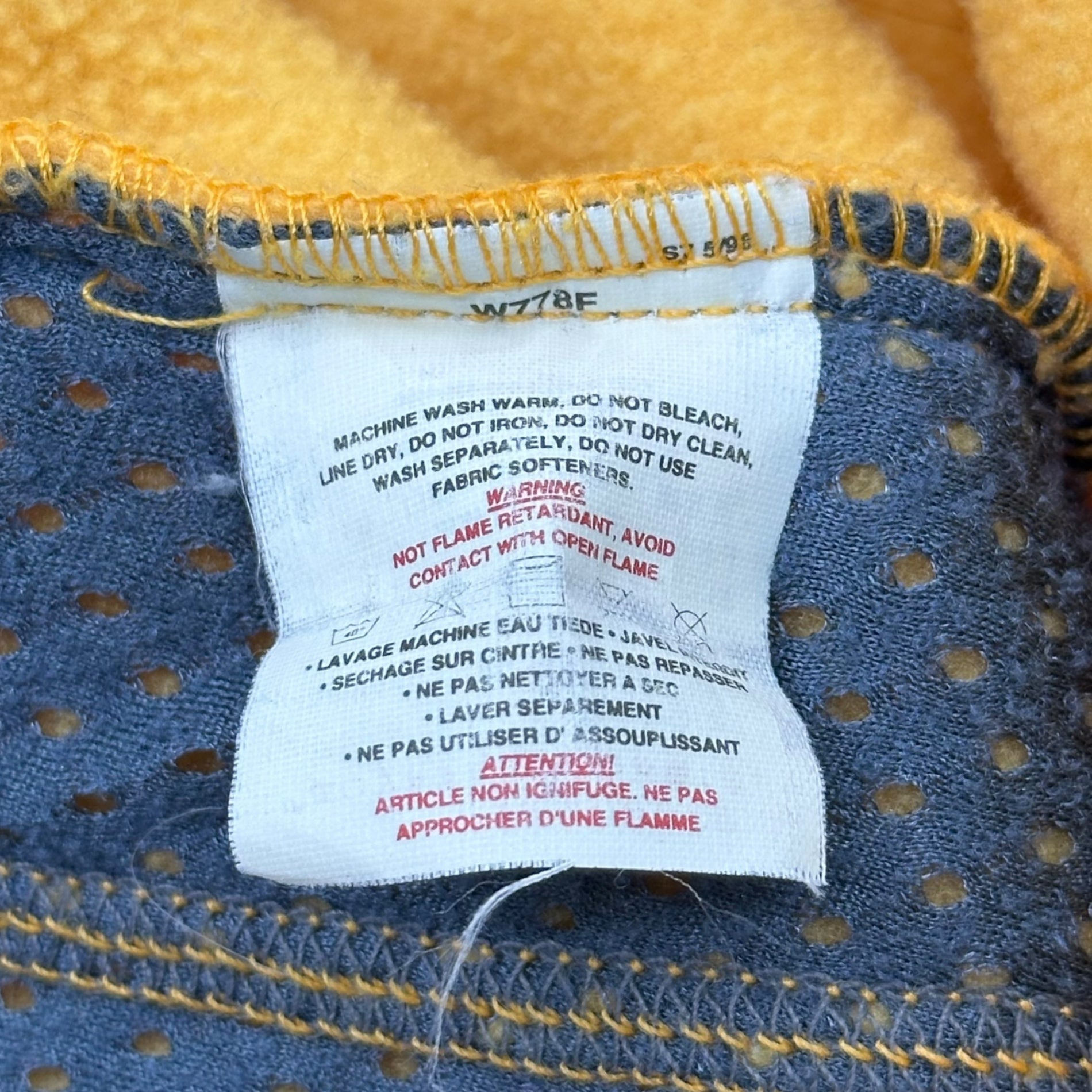 Patagonia(パタゴニア) 2001SS SYNCHILLA Half-Zip Fleece Pullover Jacketシンチラ ハーフジップ フリース プルオーバー ジャケット 25735 M イエロー 00's  ヴィンテージ