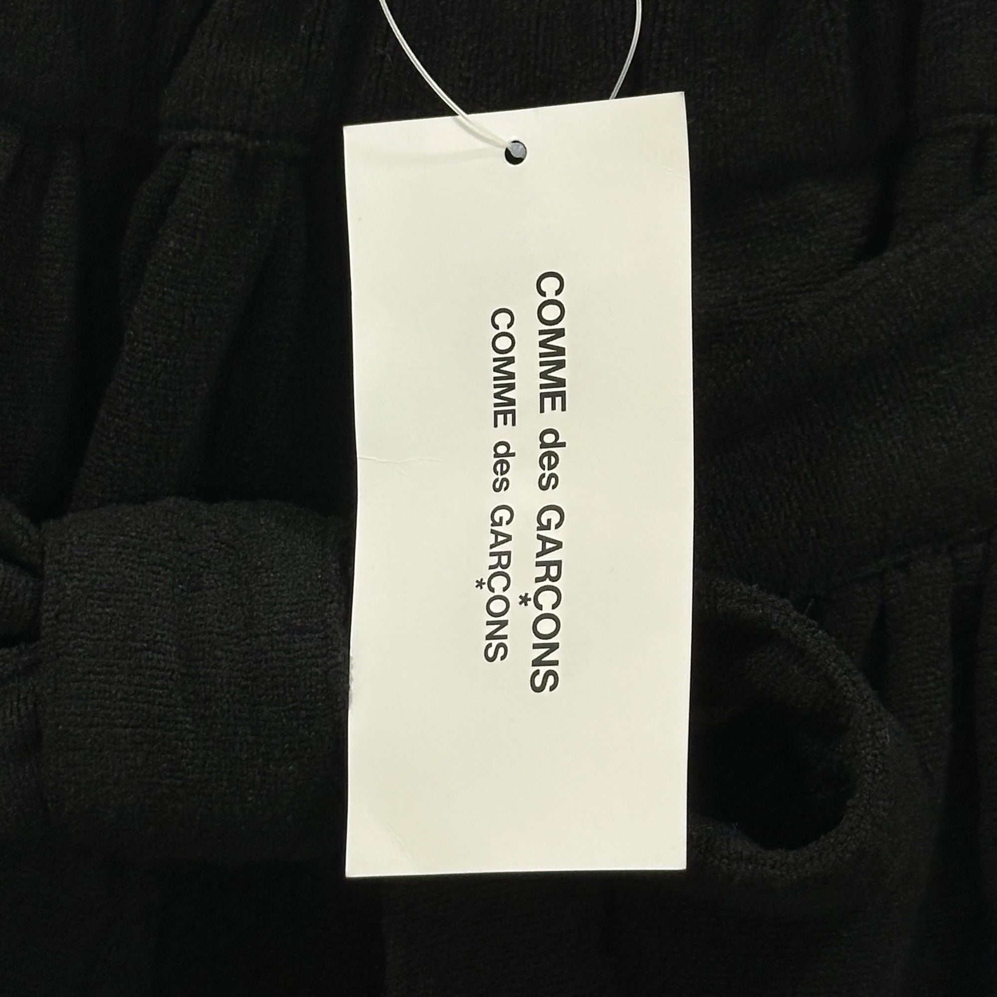 COMME des GARCONS(コムデギャルソン) 25AW Polyester-Felted Reconstructed Gathered Balloon Skirt ポリ 縮絨 再構築 ギャザー バルーン スカート RP-S013 XS ブラック AD2025