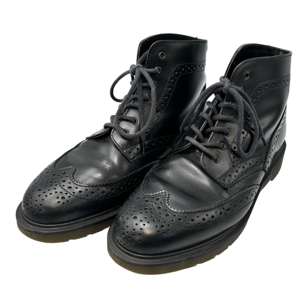 DR.MARTENS(ドクターマーチン) England made Wingtip Boots イングランド製 ウィングチップ 7ホール ブーツ 9582 UK 8(27.0cm程度) ブラック