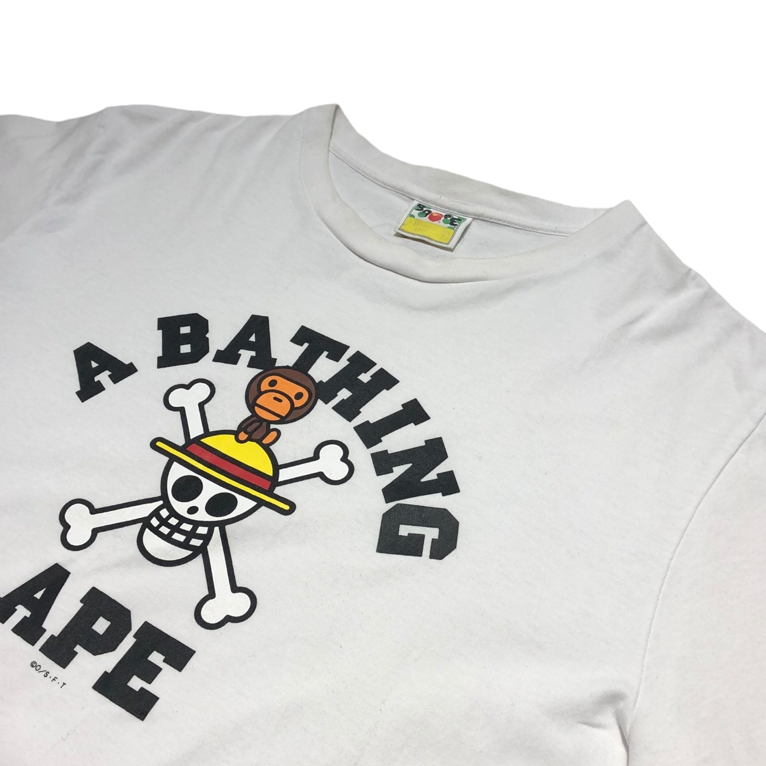 A BATHING APE(アベイシングエイプ) 00's ONEPIECE MILO Tシャツ ワンピース マイロ 00年代 XL ホワイト